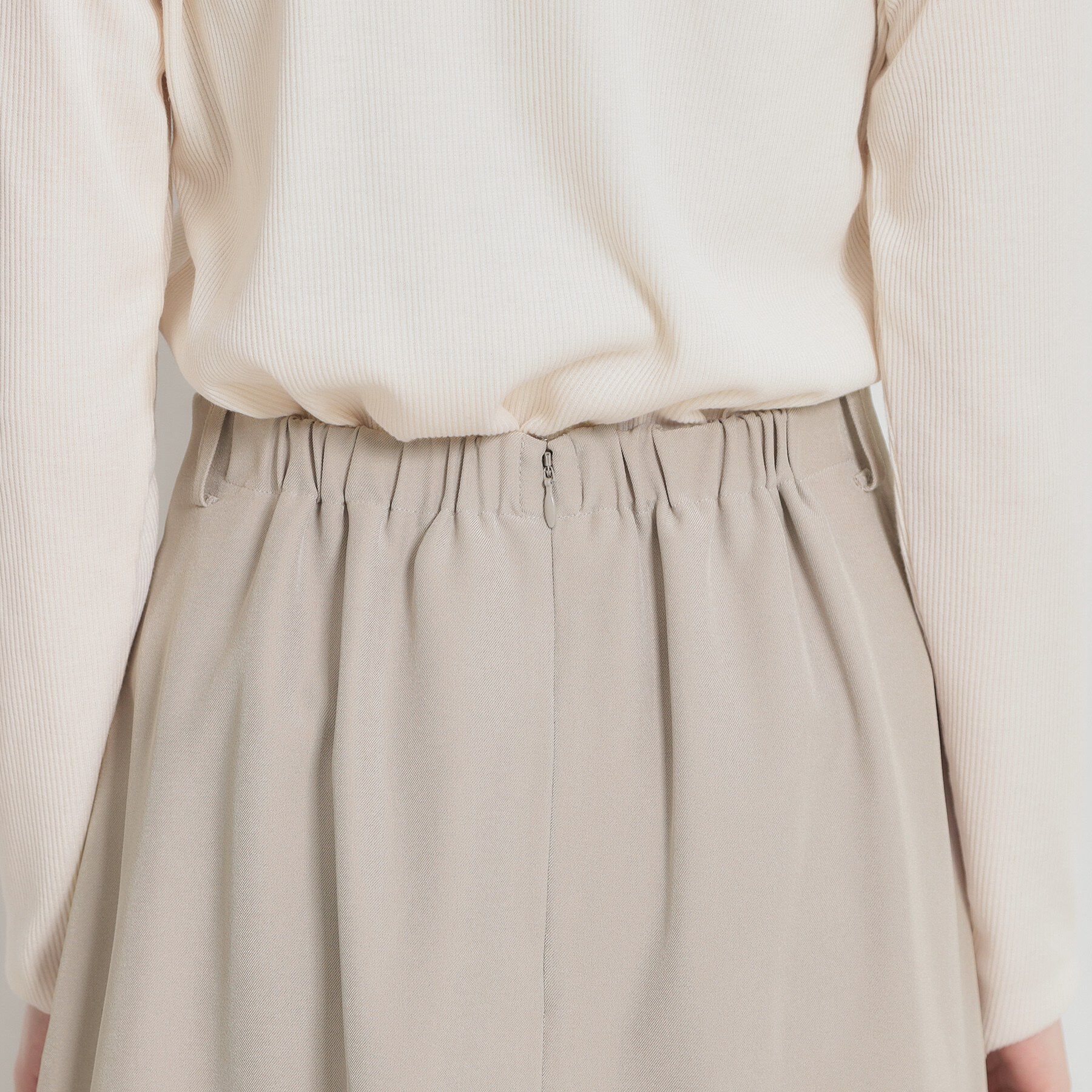 Couture broach「【洗える・通勤】サイドタック ナロースカート」|スカート|