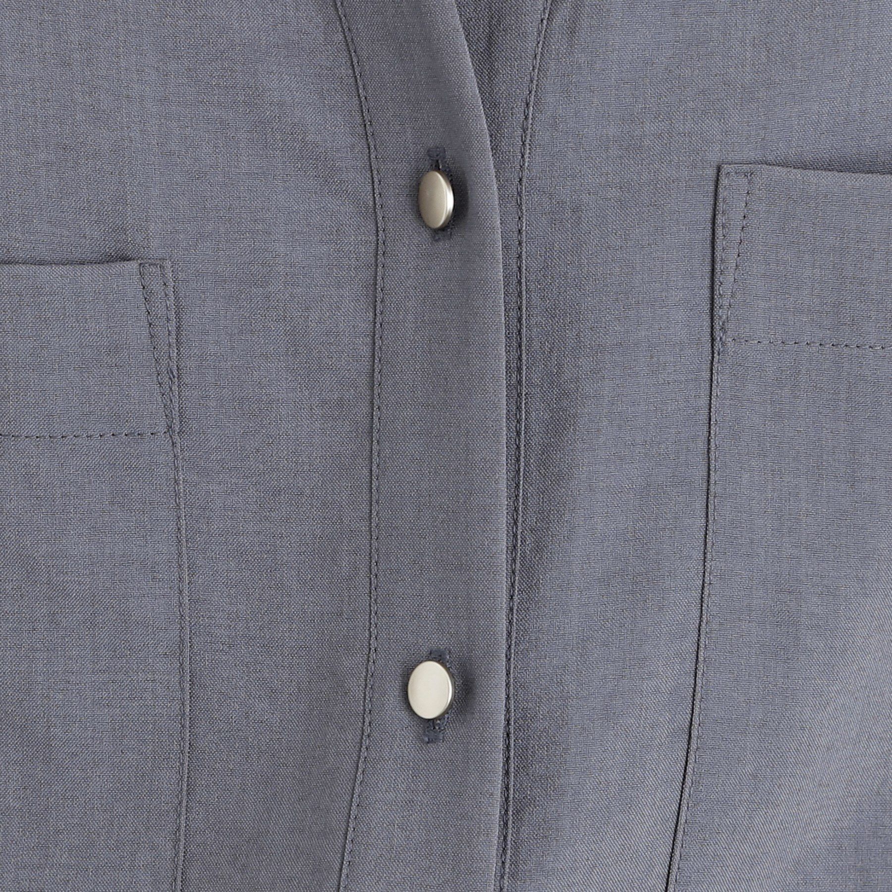 THE SHOP TK「【秋色入荷/インしなくても決まる】ダブルポケット5分袖シャツ/体型カバー／洗濯機OK」|シャツ・ブラウス|