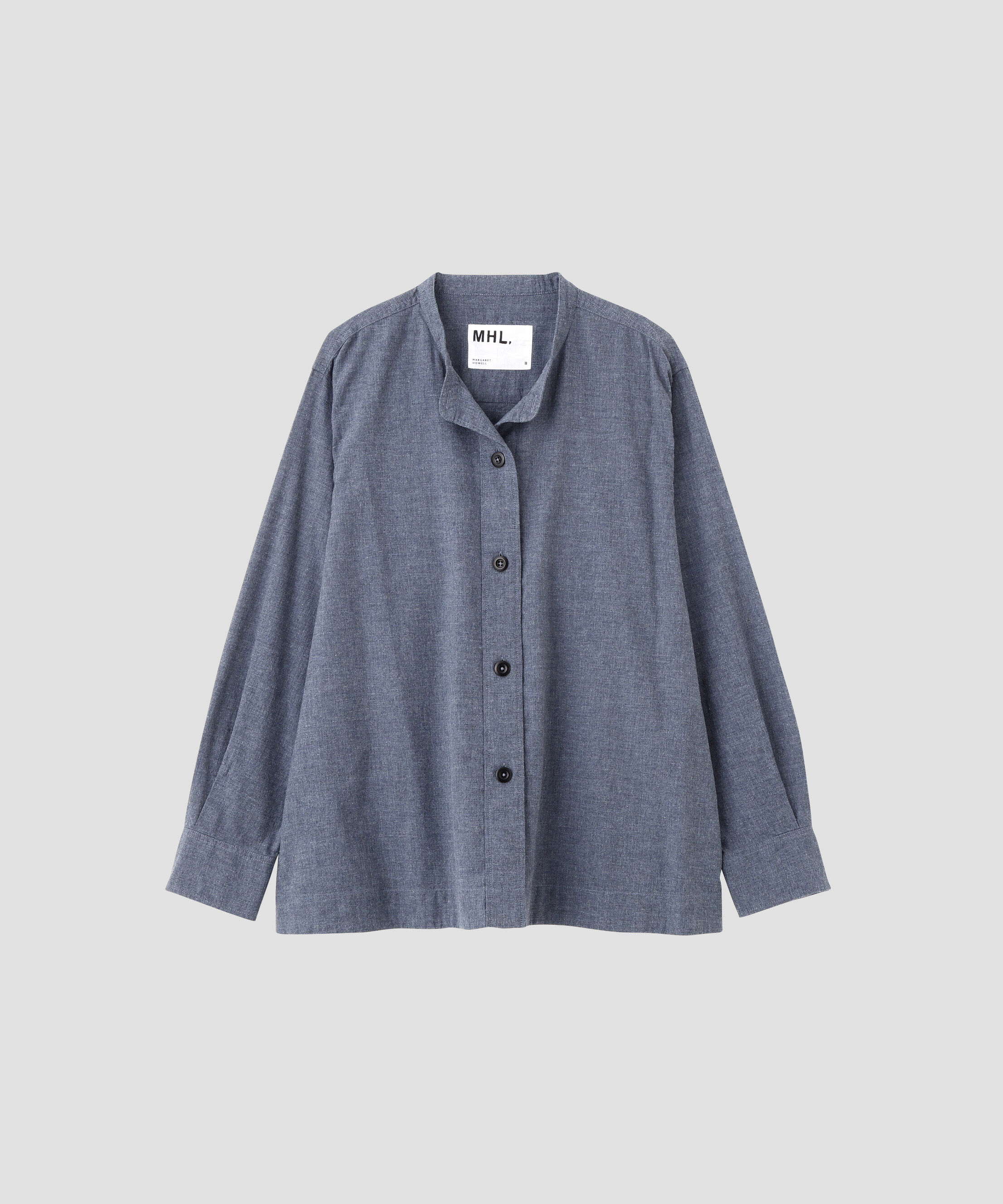 MHL.「TOP DYED COTTON POPLIN SHIRT」|シャツ・ブラウス|