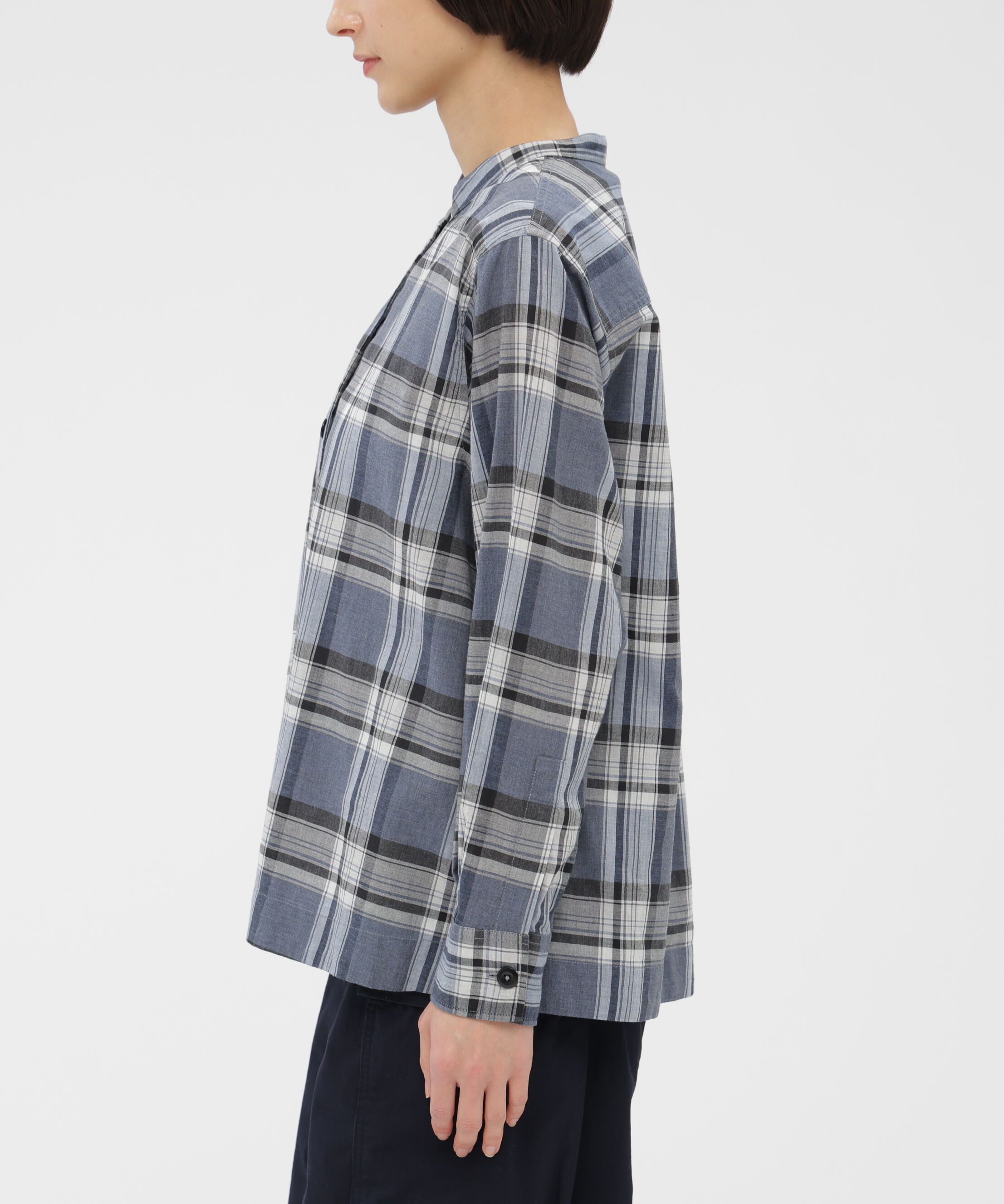 MHL.「TOP DYED COTTON POPLIN SHIRT」|シャツ・ブラウス|