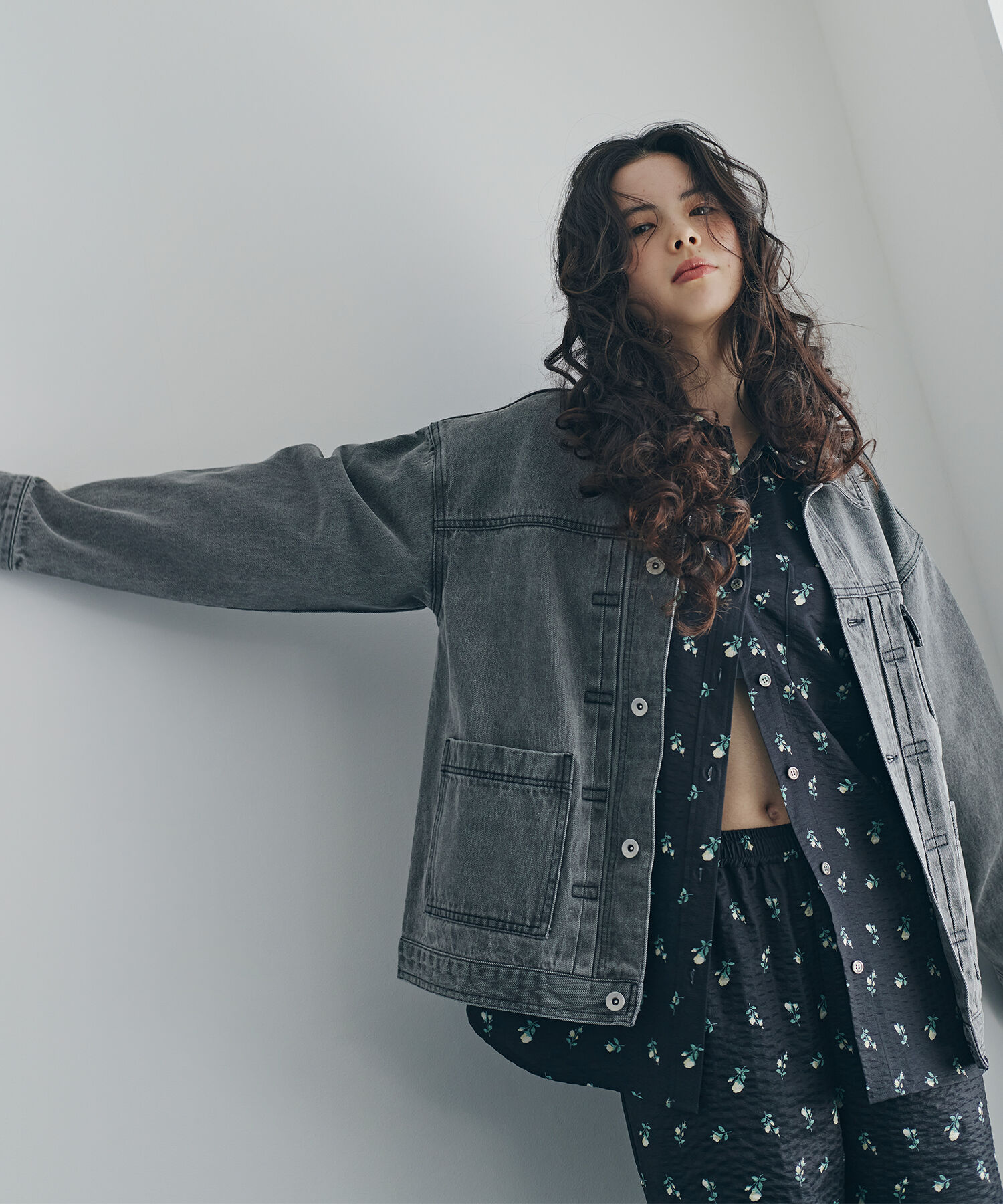  「〈N.〉フラワープリント SETUP シャツ」|シャツ・ブラウス|