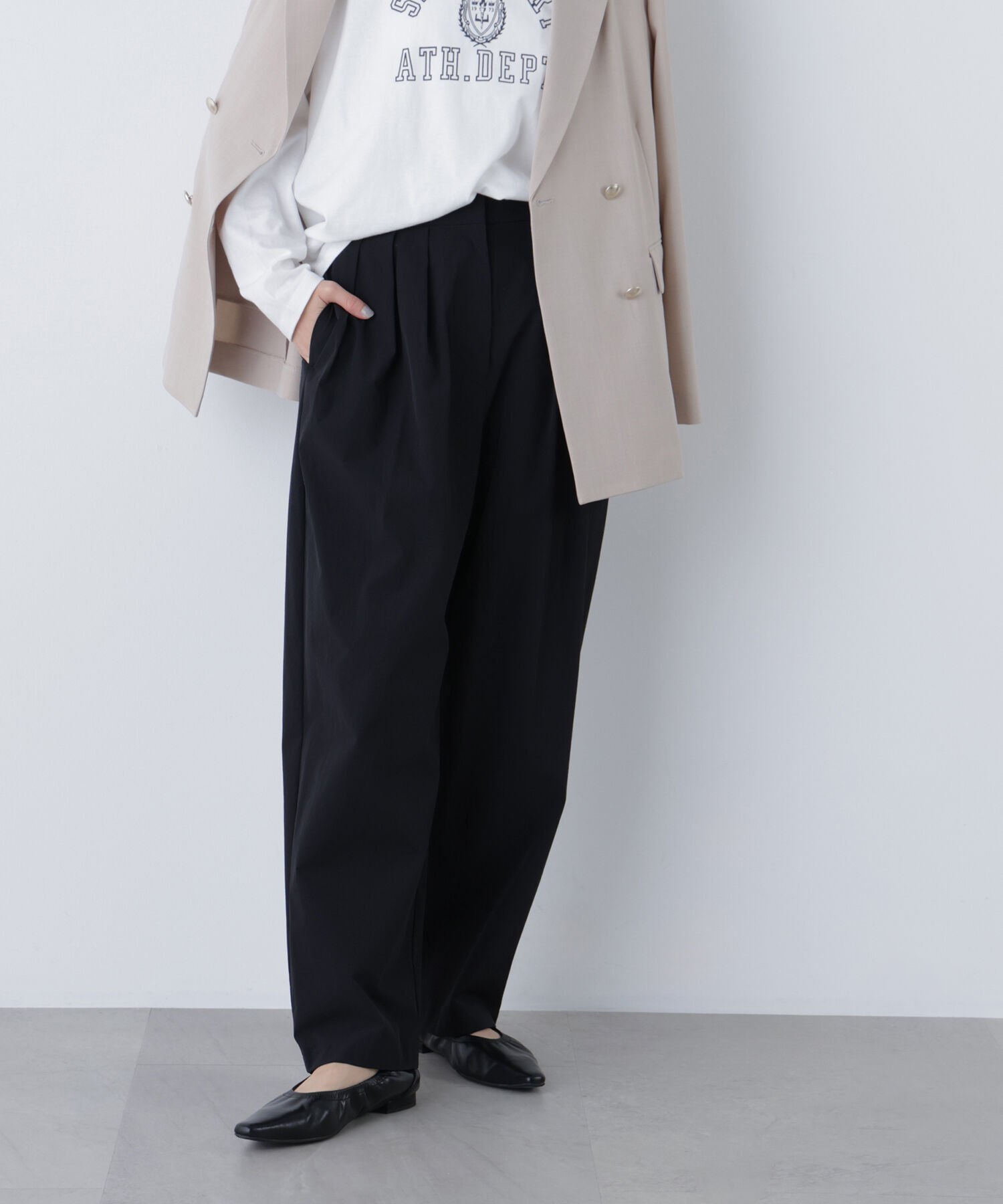  「〈N.〉ナイロンタックパンツ」|その他|