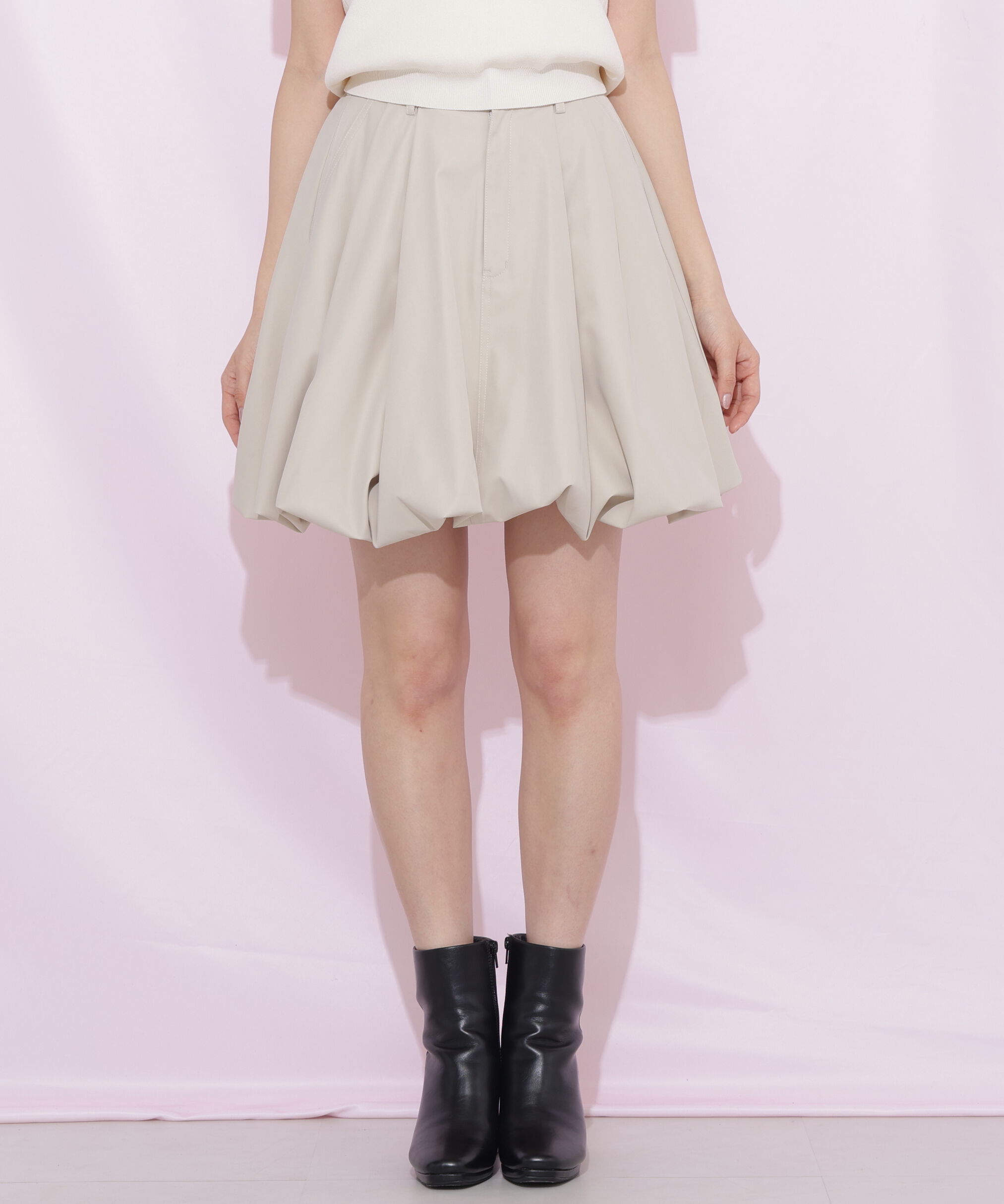  「インパン付きバルーンミニスカート」|スカート|