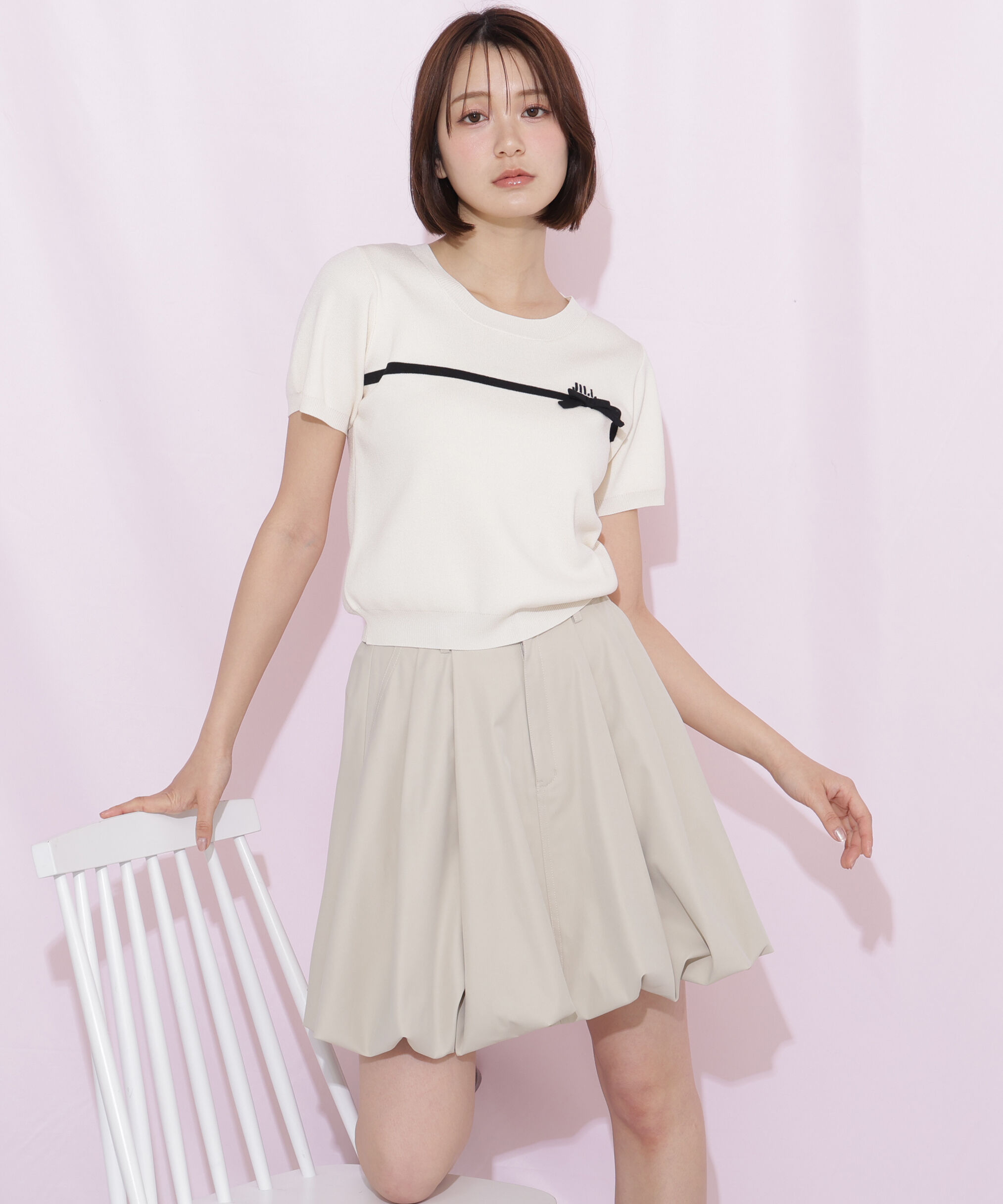  「インパン付きバルーンミニスカート」|スカート|