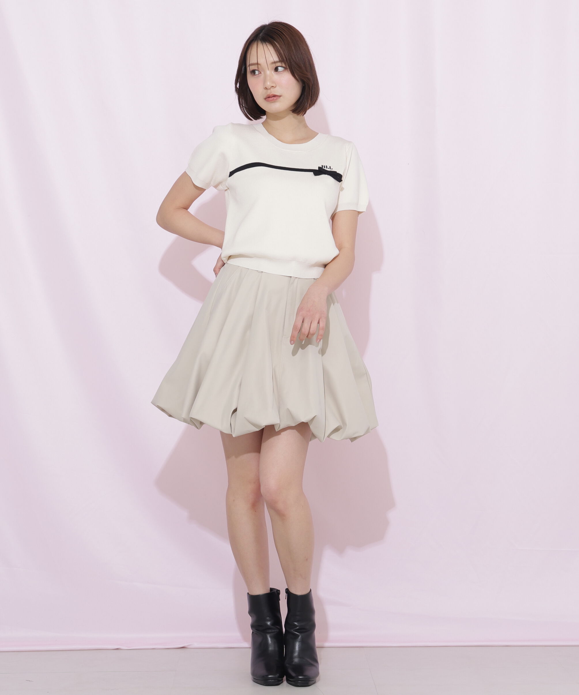  「インパン付きバルーンミニスカート」|スカート|