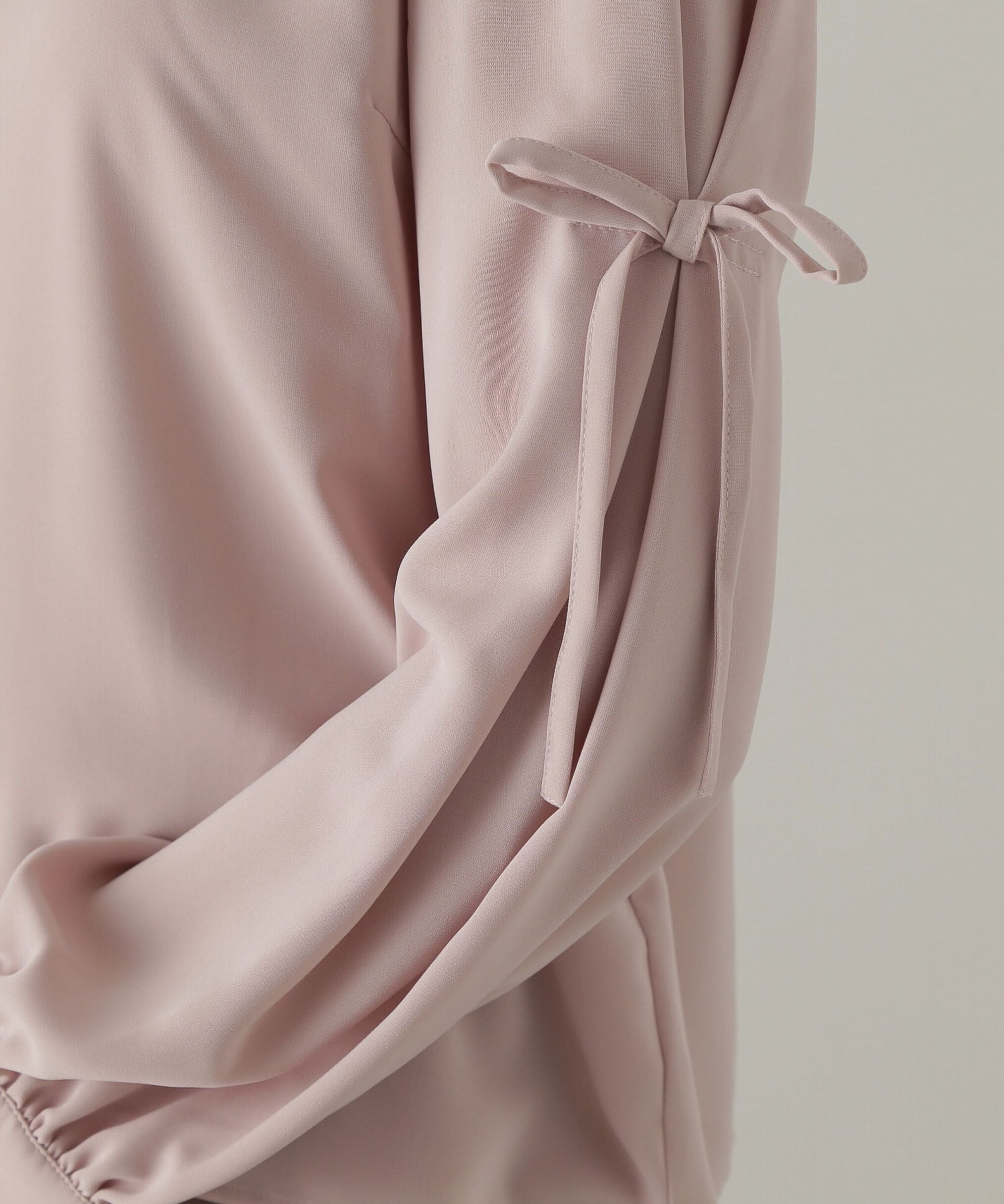 PROPORTION BODY DRESSING「タックリボンスリーブブラウス24AW」|シャツ・ブラウス|