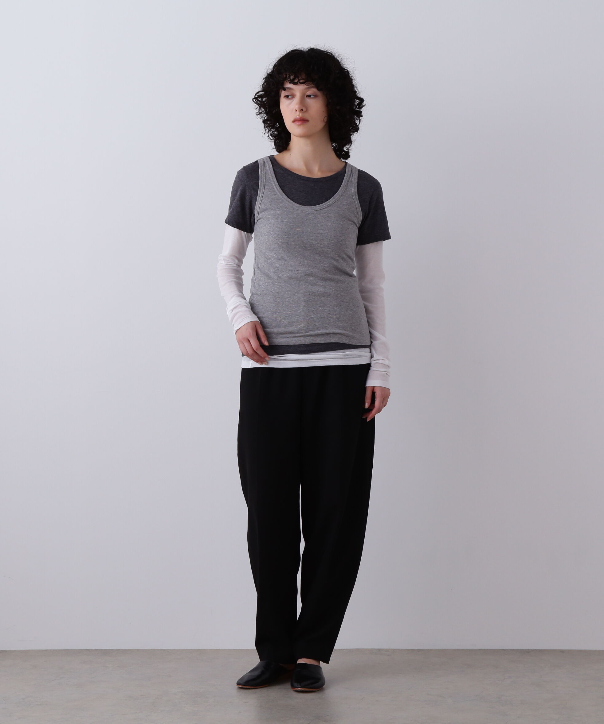 YLEVE 「YLEVE / THREE LAYERED JERSEY PULLOVER」|Tシャツ・カットソー|