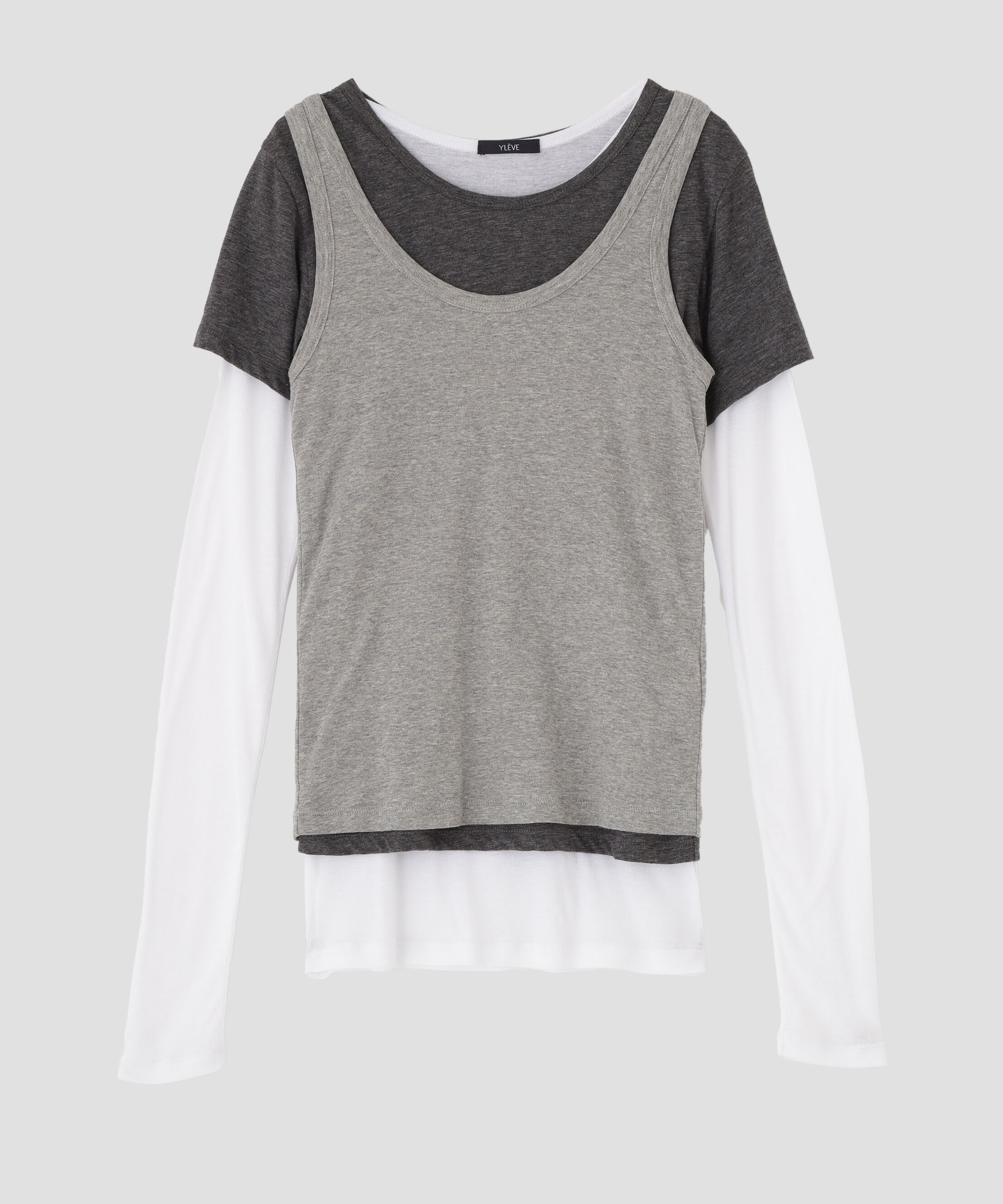 YLEVE 「YLEVE / THREE LAYERED JERSEY PULLOVER」|Tシャツ・カットソー|