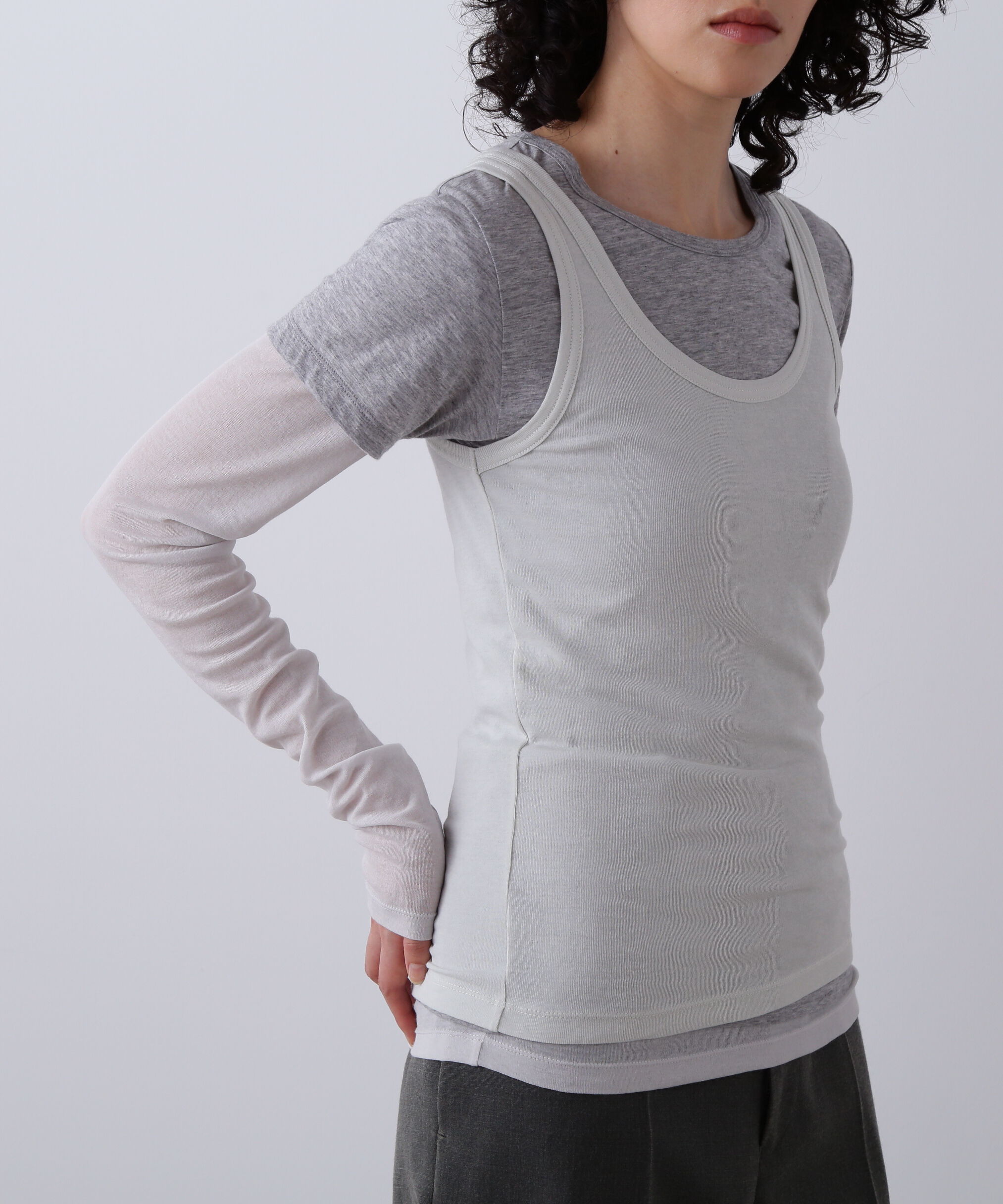 YLEVE 「YLEVE / THREE LAYERED JERSEY PULLOVER」|Tシャツ・カットソー|