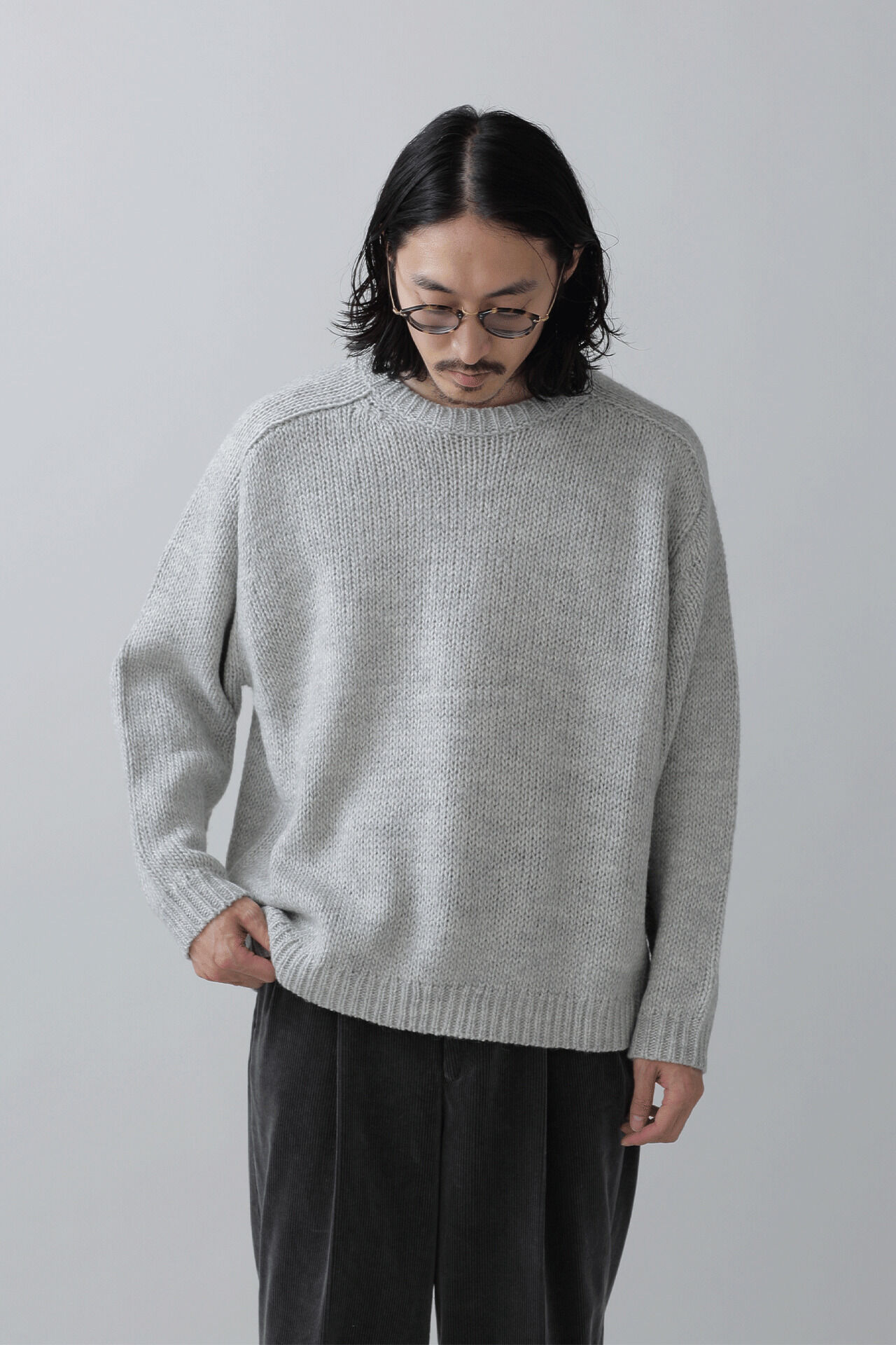 YLEVE 「YLEVE / WOOL ALPACA KN」|ニット・セーター|