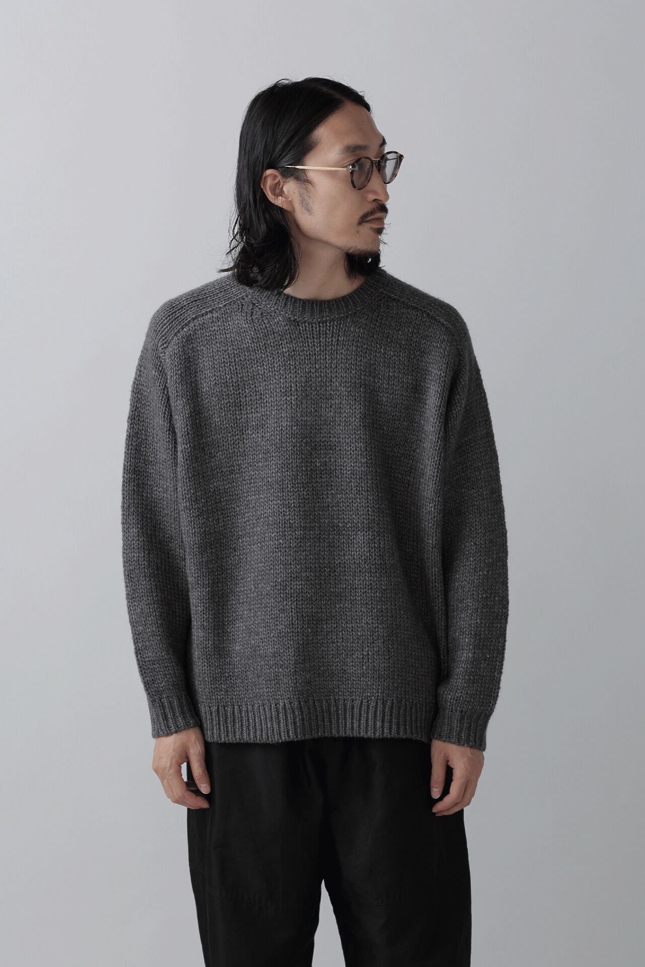 YLEVE 「YLEVE / WOOL ALPACA KN」|ニット・セーター|