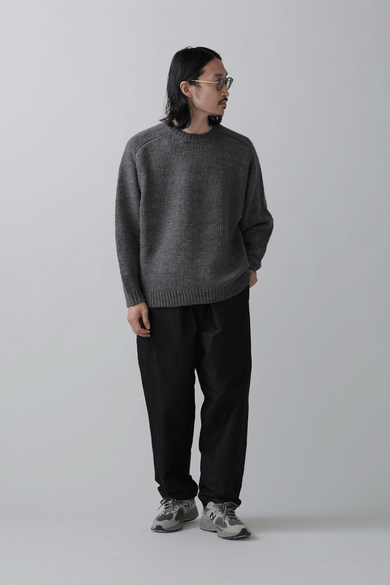 YLEVE 「YLEVE / WOOL ALPACA KN」|ニット・セーター|