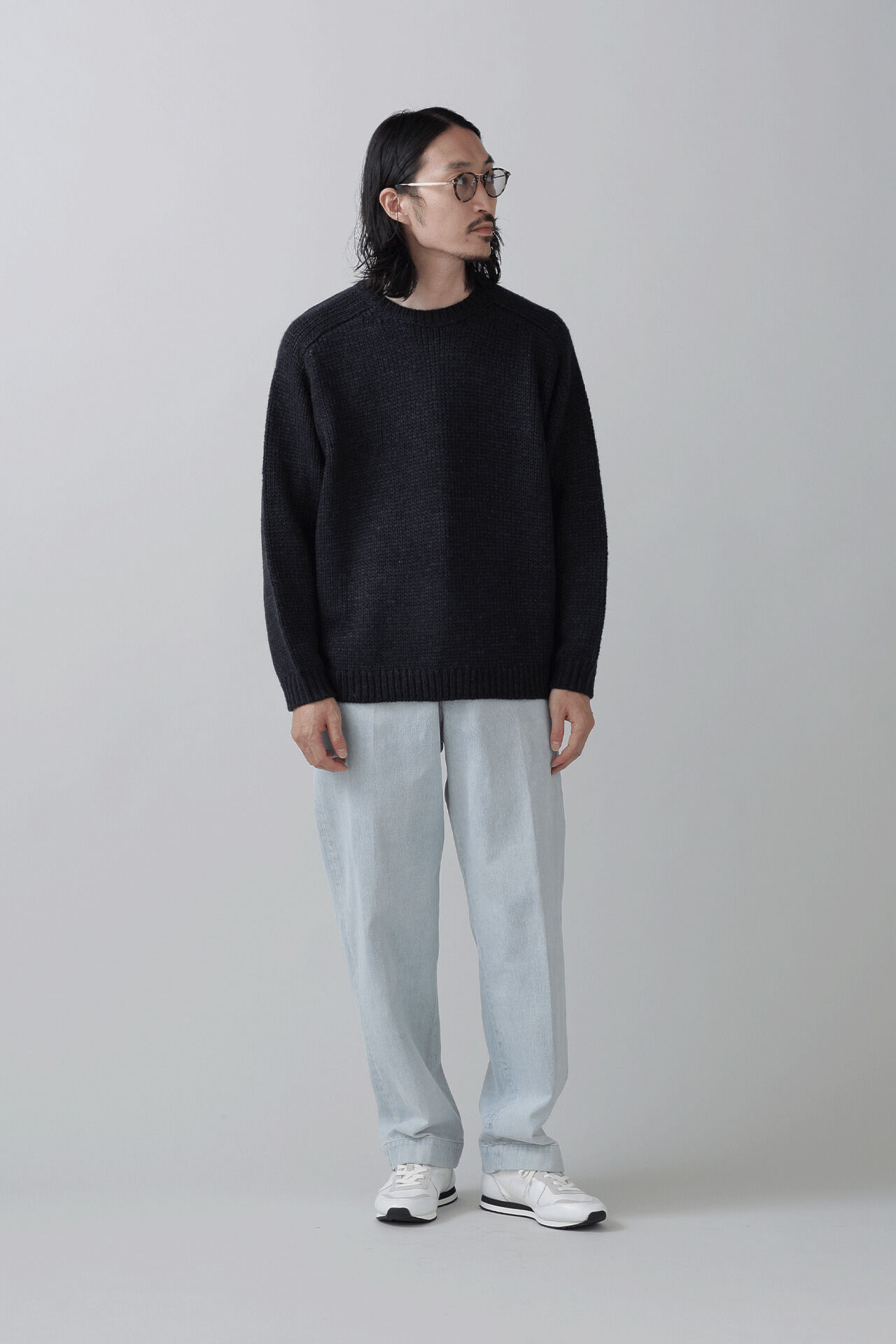 YLEVE 「YLEVE / WOOL ALPACA KN」|ニット・セーター|