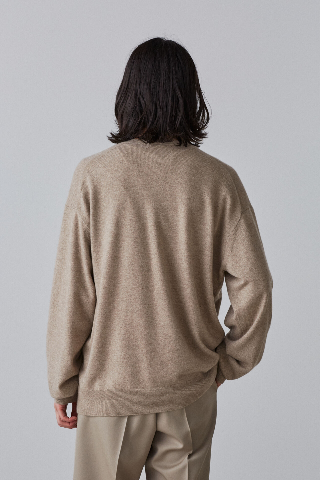 YLEVE 「YLEVE / CASHMERE KN  HENRY NECK P/O」|ニット・セーター|