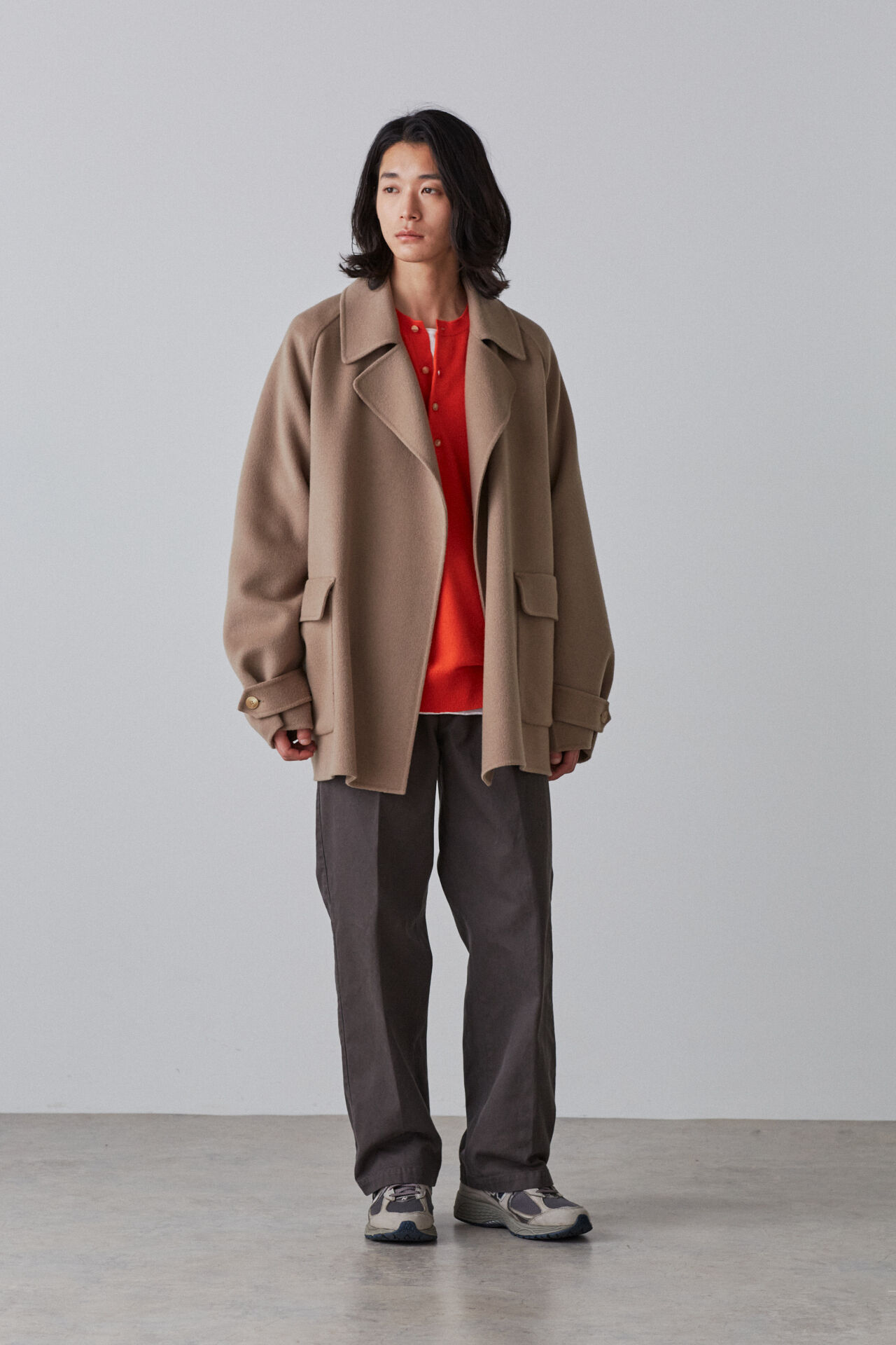 YLEVE 「YLEVE / CASHMERE KN  HENRY NECK P/O」|ニット・セーター|