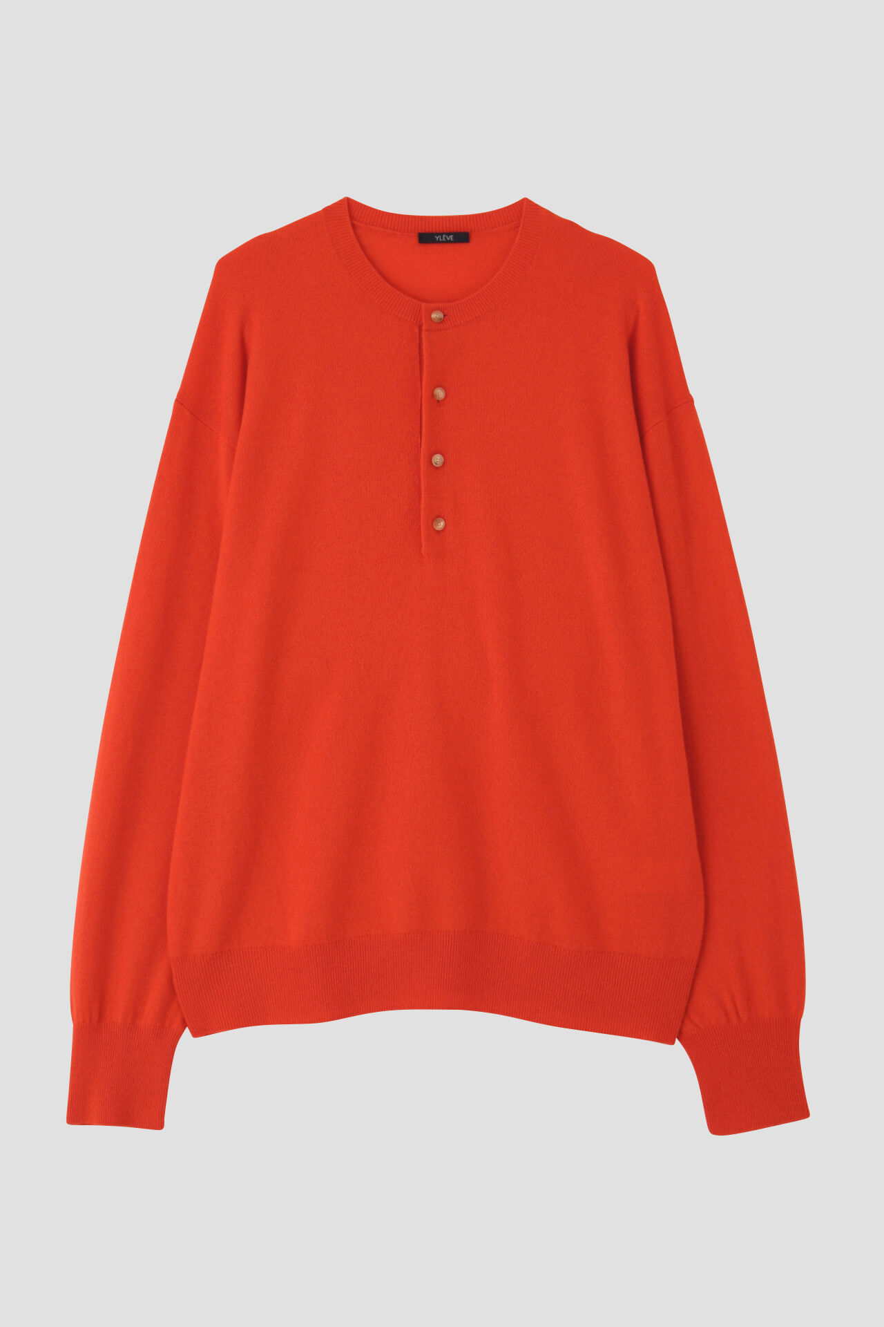 YLEVE 「YLEVE / CASHMERE KN  HENRY NECK P/O」|ニット・セーター|