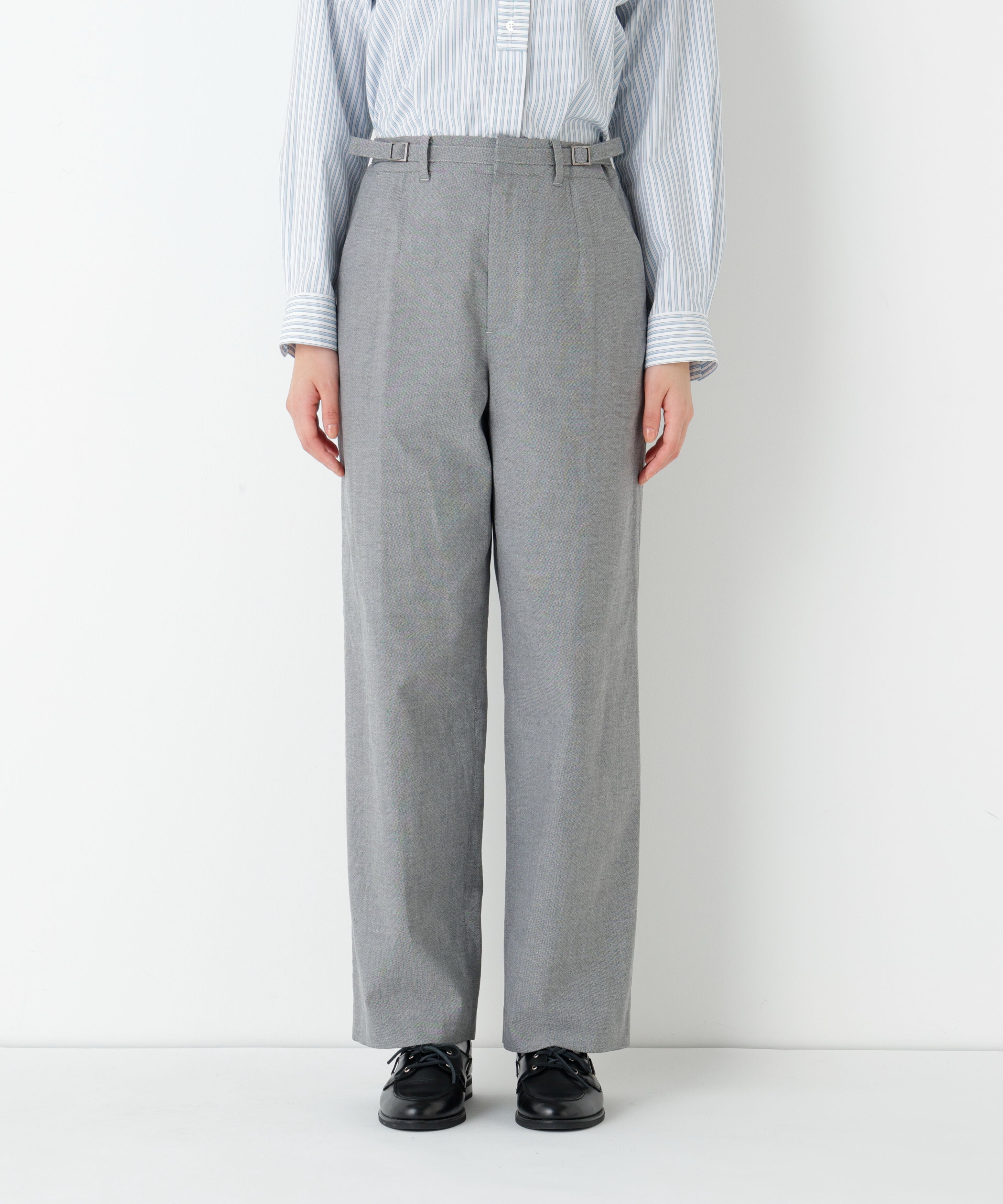  「◆《マルチサイズ/ウォッシャブル》ドビーストレッチストレートパンツ」|その他|