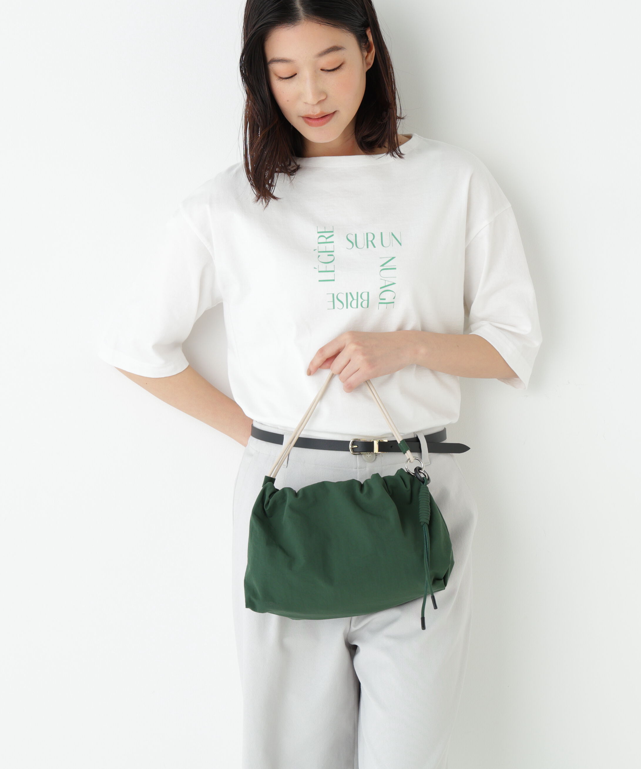  「◆＆ＭｙｕＱ　ナイロンドローストリングバッグ」|その他|