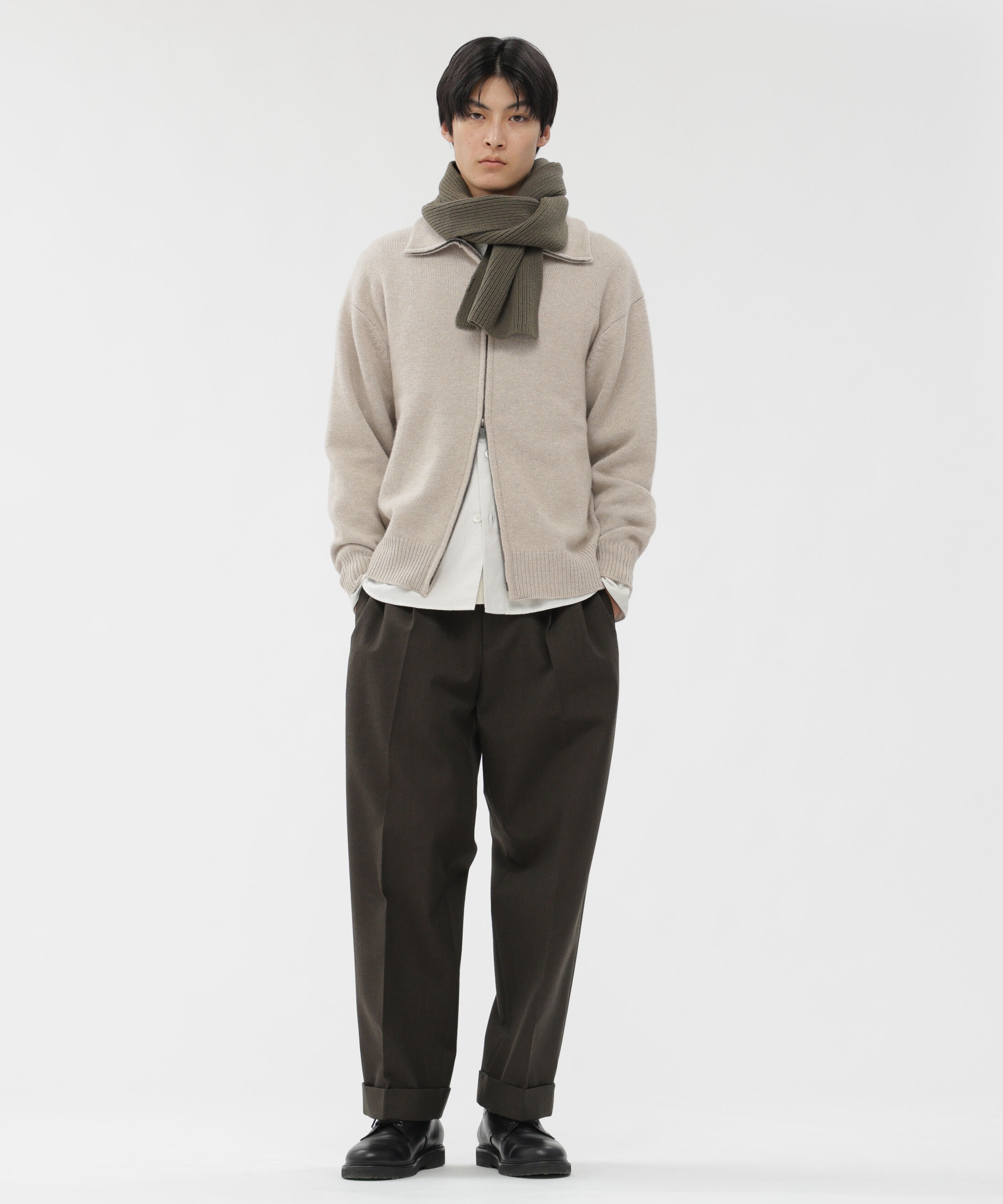 MARGARET HOWELL「WOOL CASHMERE SILK KNITWEAR」|ニット・セーター|