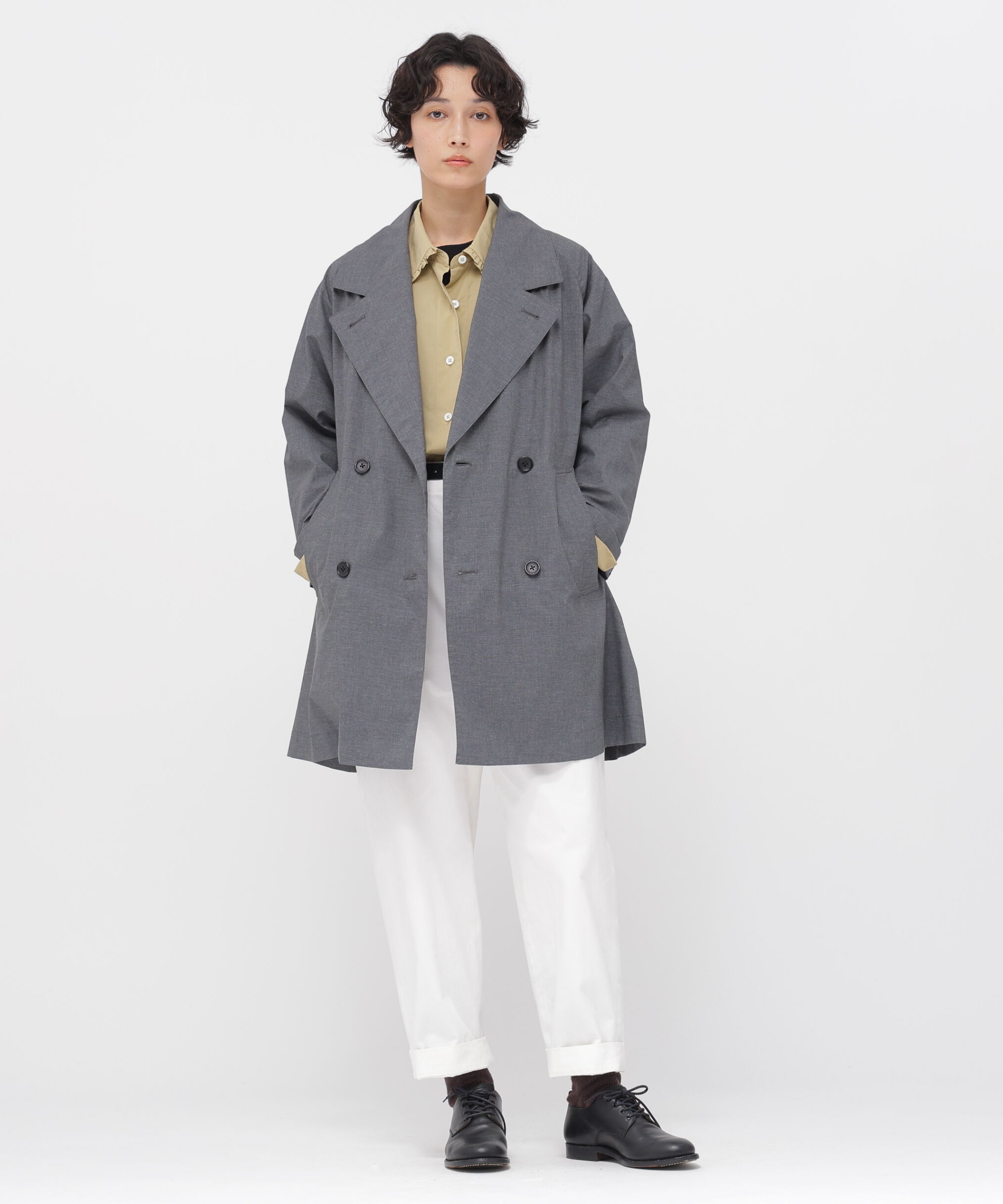  「FINE COTTON COATING COAT」|ブルゾン・スタジャン|