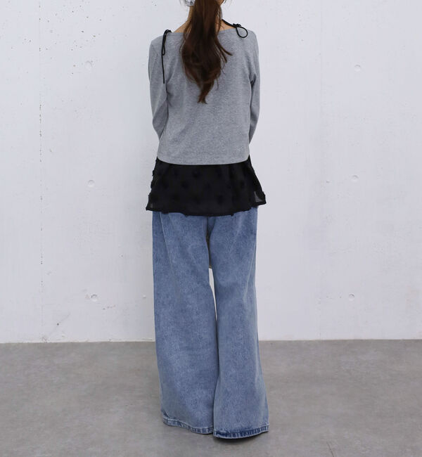 archives「フラワーモチーフキャミチュニック」|シャツ・ブラウス|