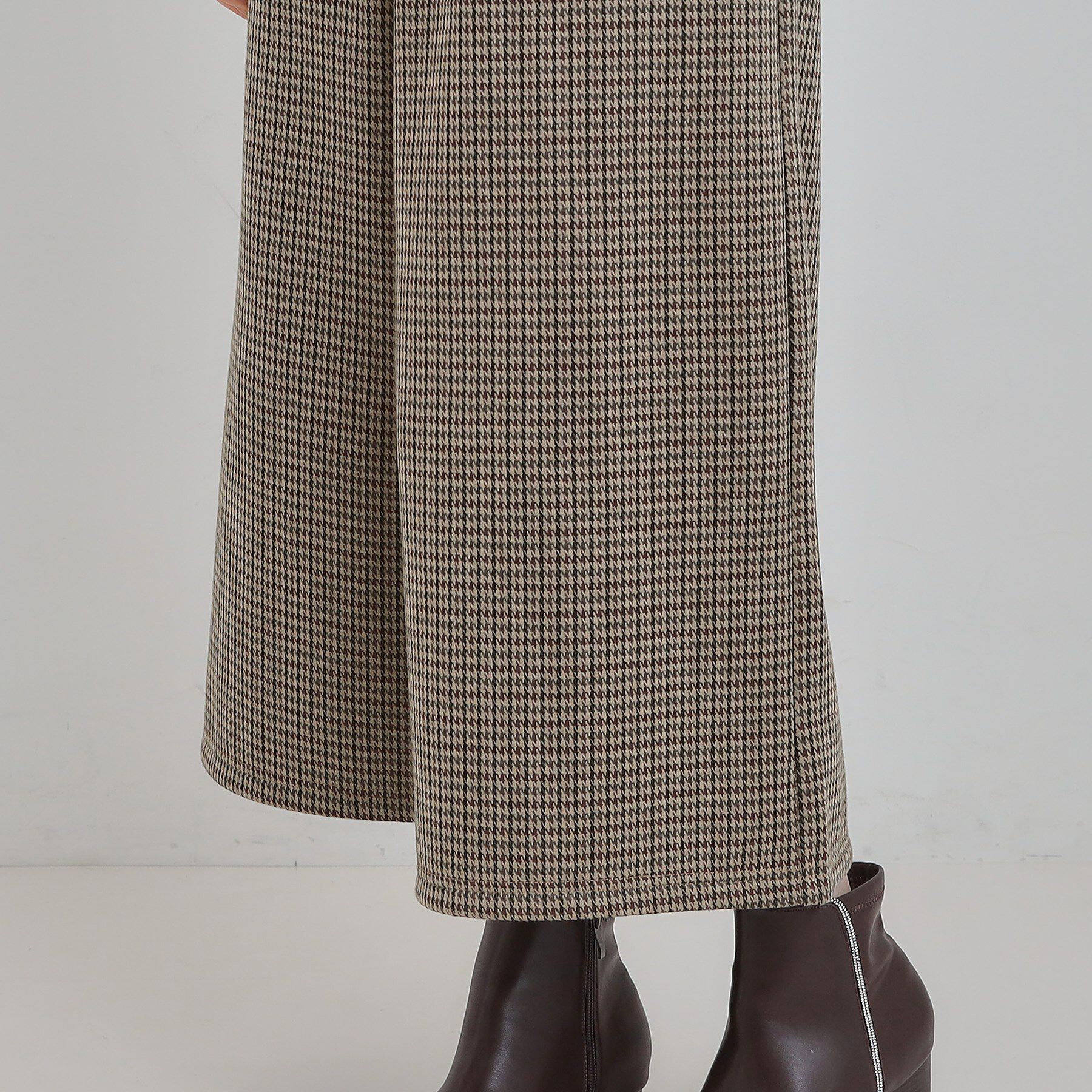 SHOO･LA･RUE「【洗濯機可/S-LL/あったか】体型カバーにも 裏起毛ガウチョパンツ」|その他|