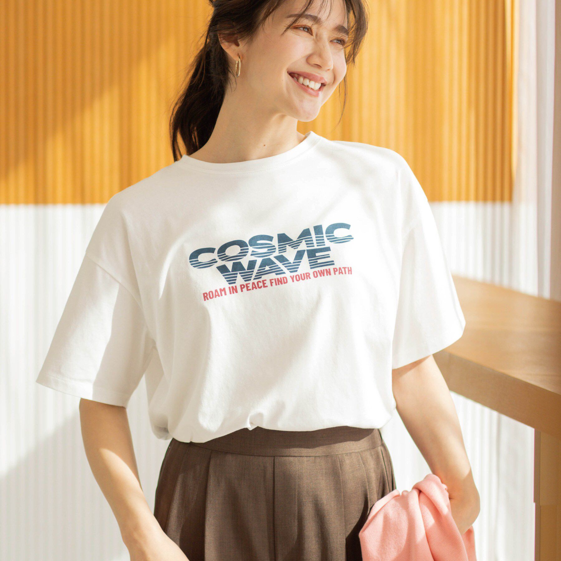 SHOO･LA･RUE「カジュアルプリントTシャツ」|Tシャツ・カットソー|