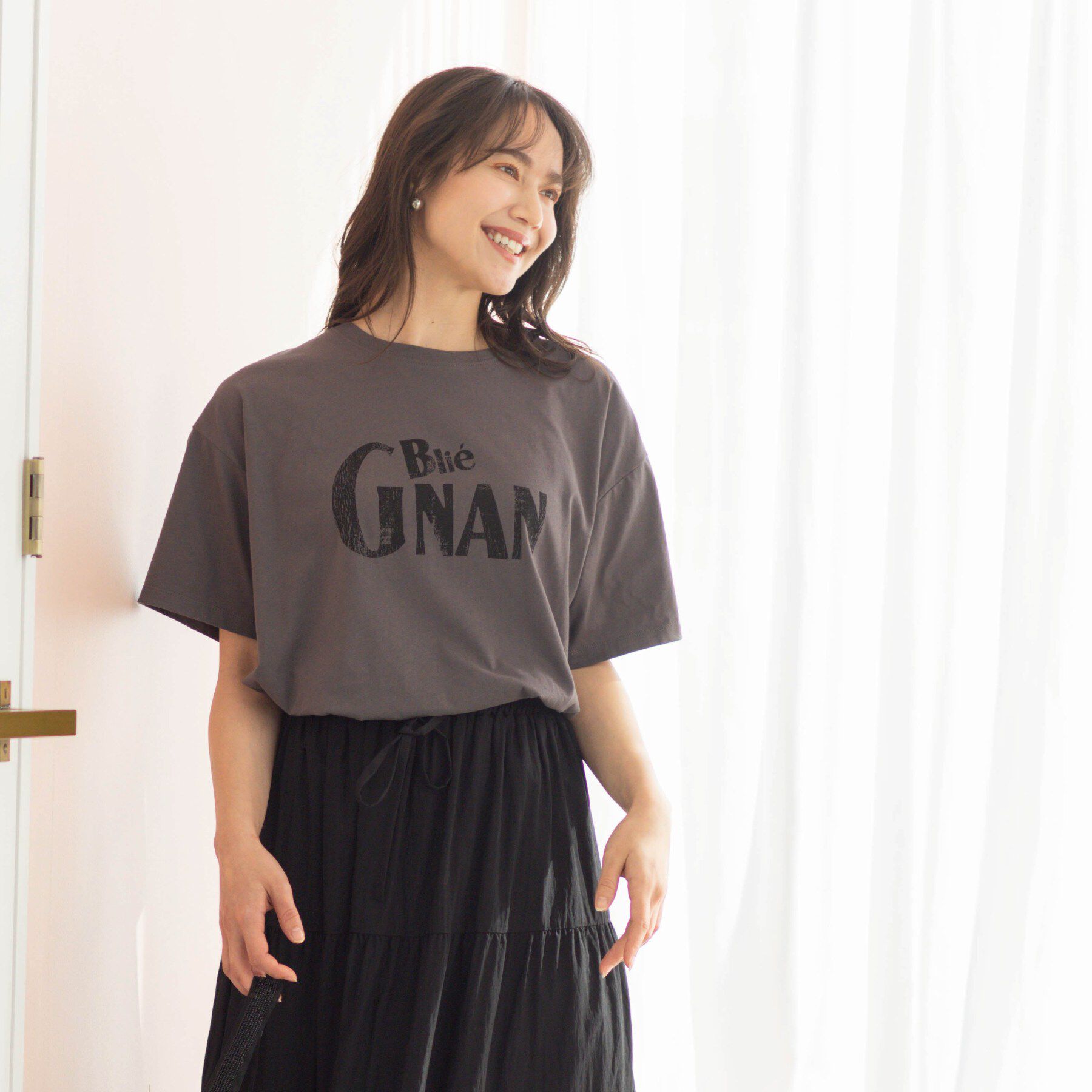 SHOO･LA･RUE「カジュアルプリントTシャツ」|Tシャツ・カットソー|