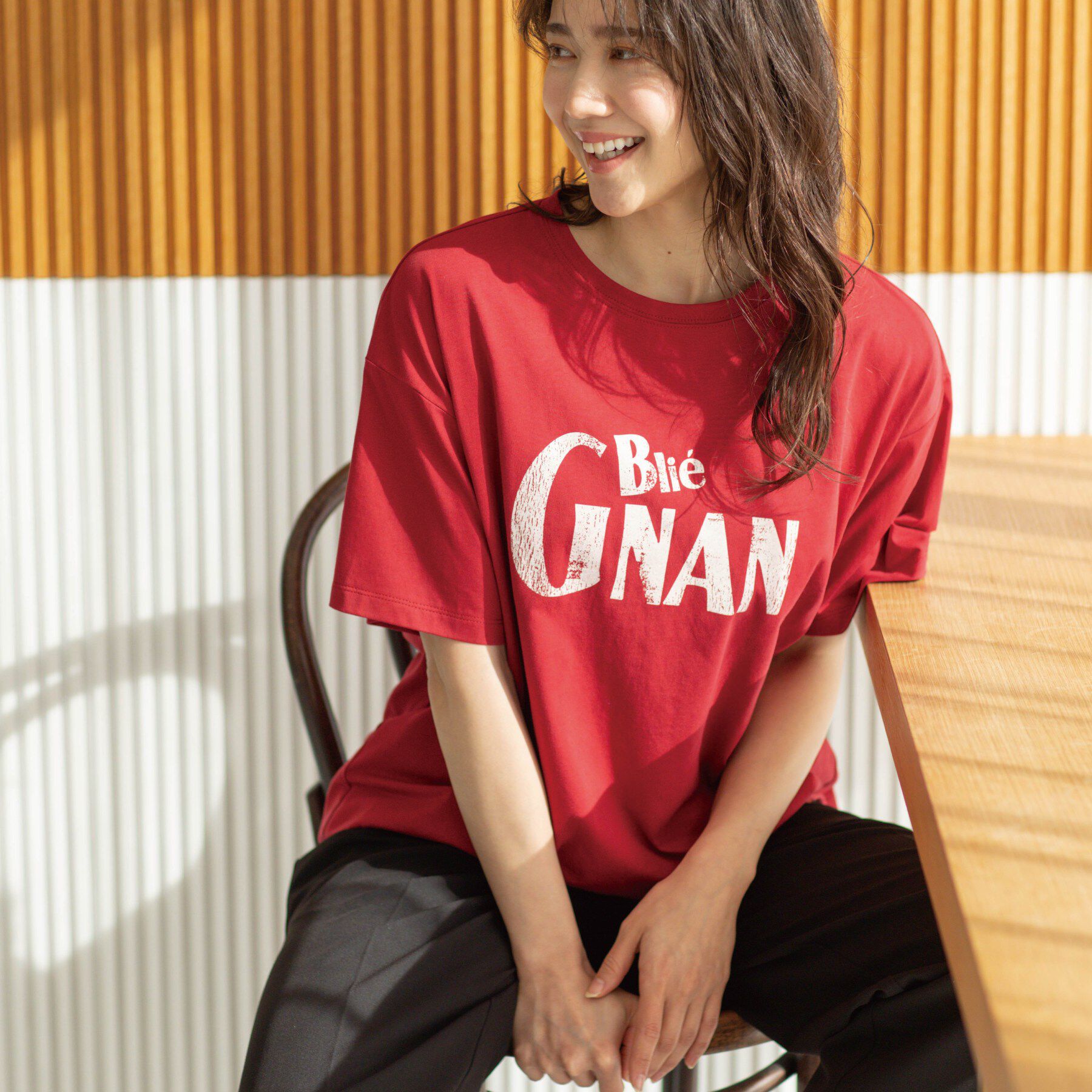 SHOO･LA･RUE「カジュアルプリントTシャツ」|Tシャツ・カットソー|