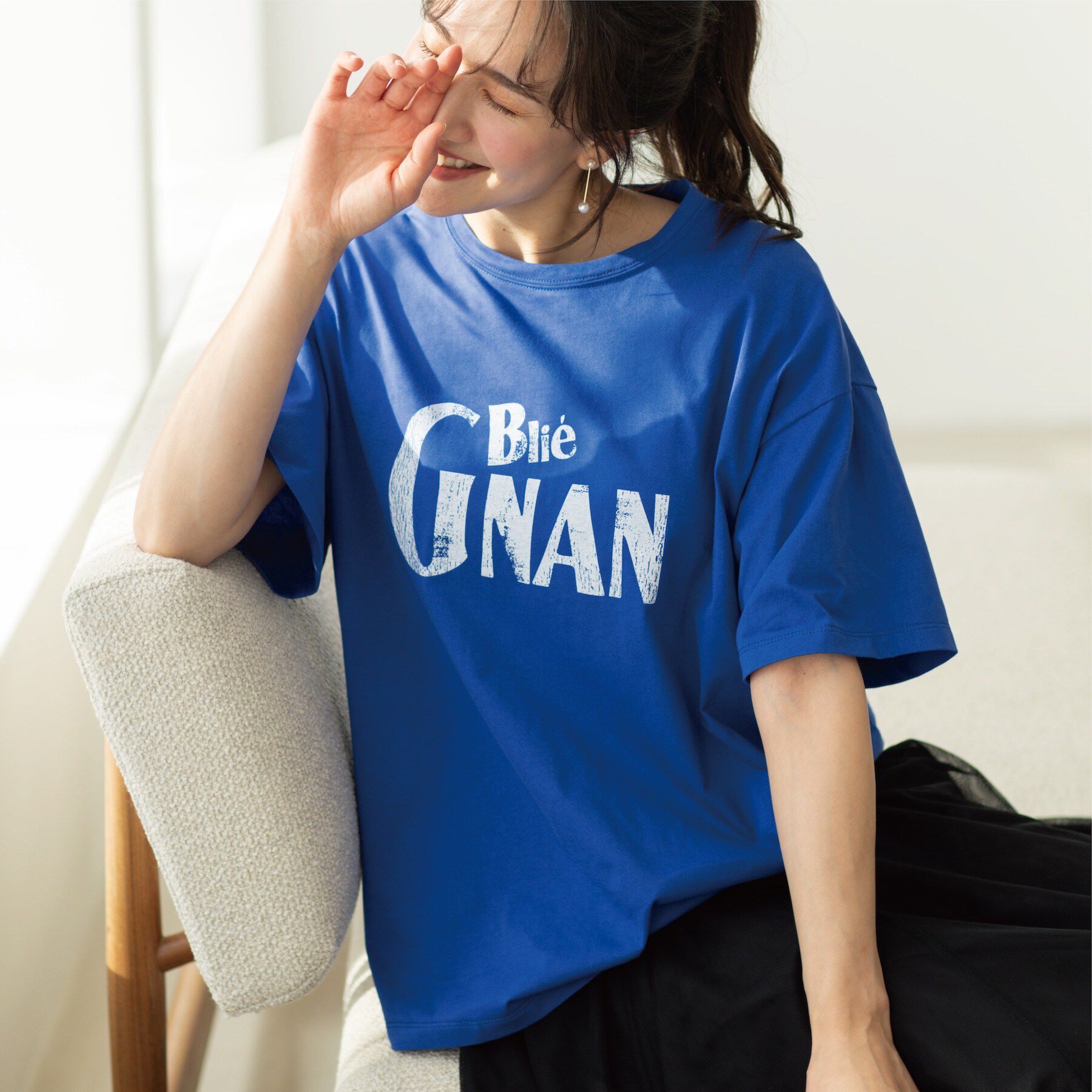 SHOO･LA･RUE「カジュアルプリントTシャツ」|Tシャツ・カットソー|