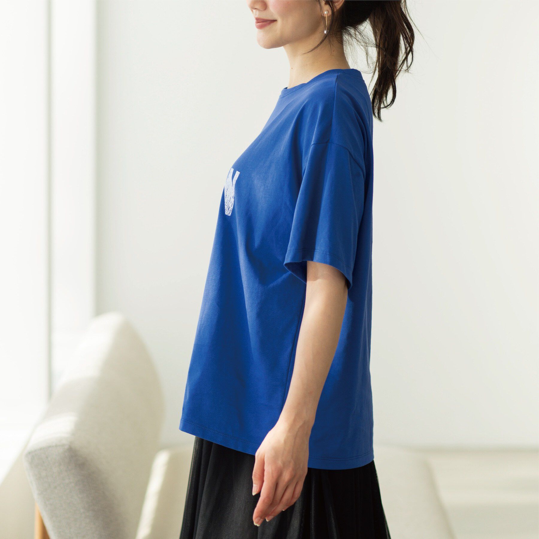 SHOO･LA･RUE「カジュアルプリントTシャツ」|Tシャツ・カットソー|