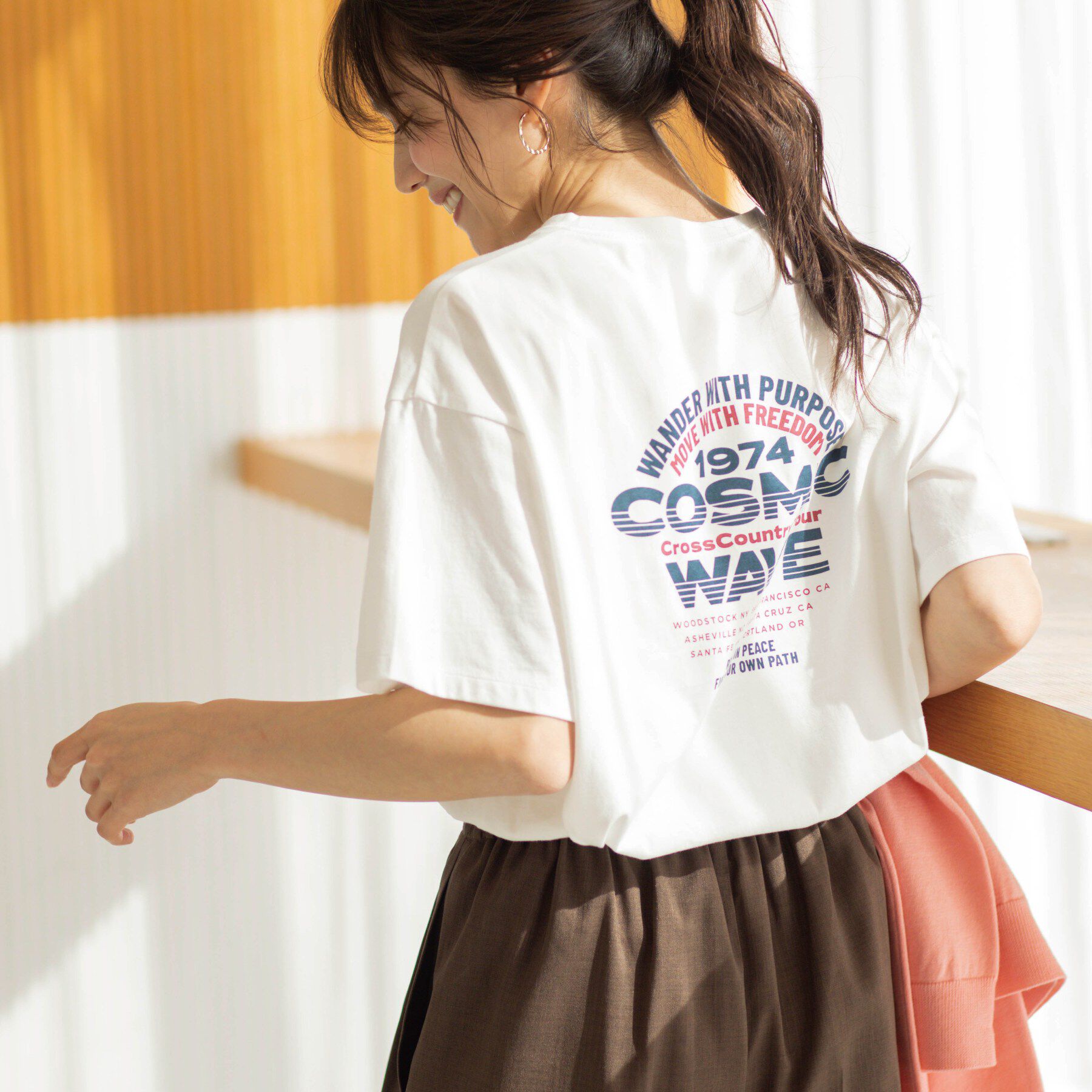 SHOO･LA･RUE「カジュアルプリントTシャツ」|Tシャツ・カットソー|