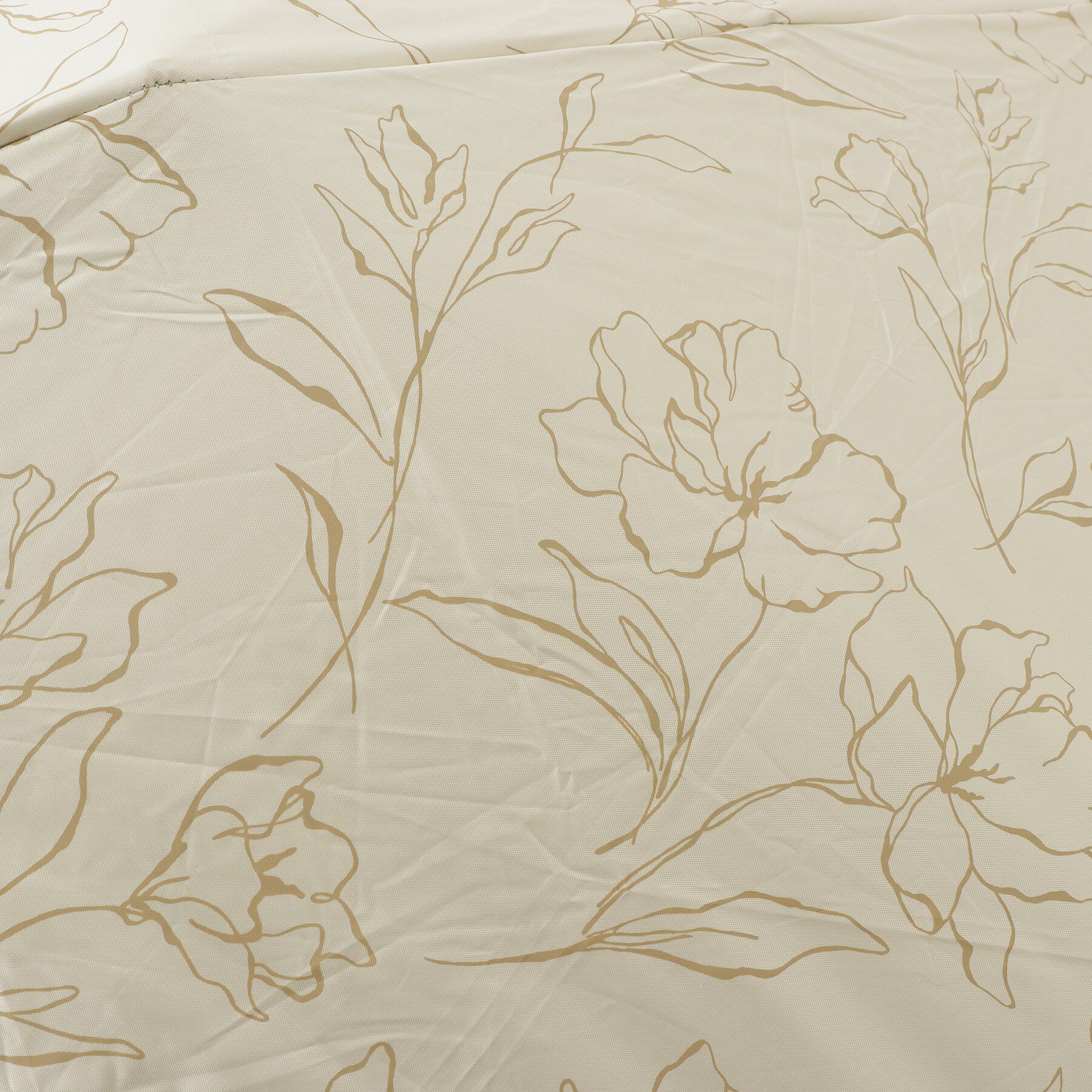 SHOO･LA･RUE「【晴雨兼用】ミニラインフラワー折りたたみ傘【because】」|傘|