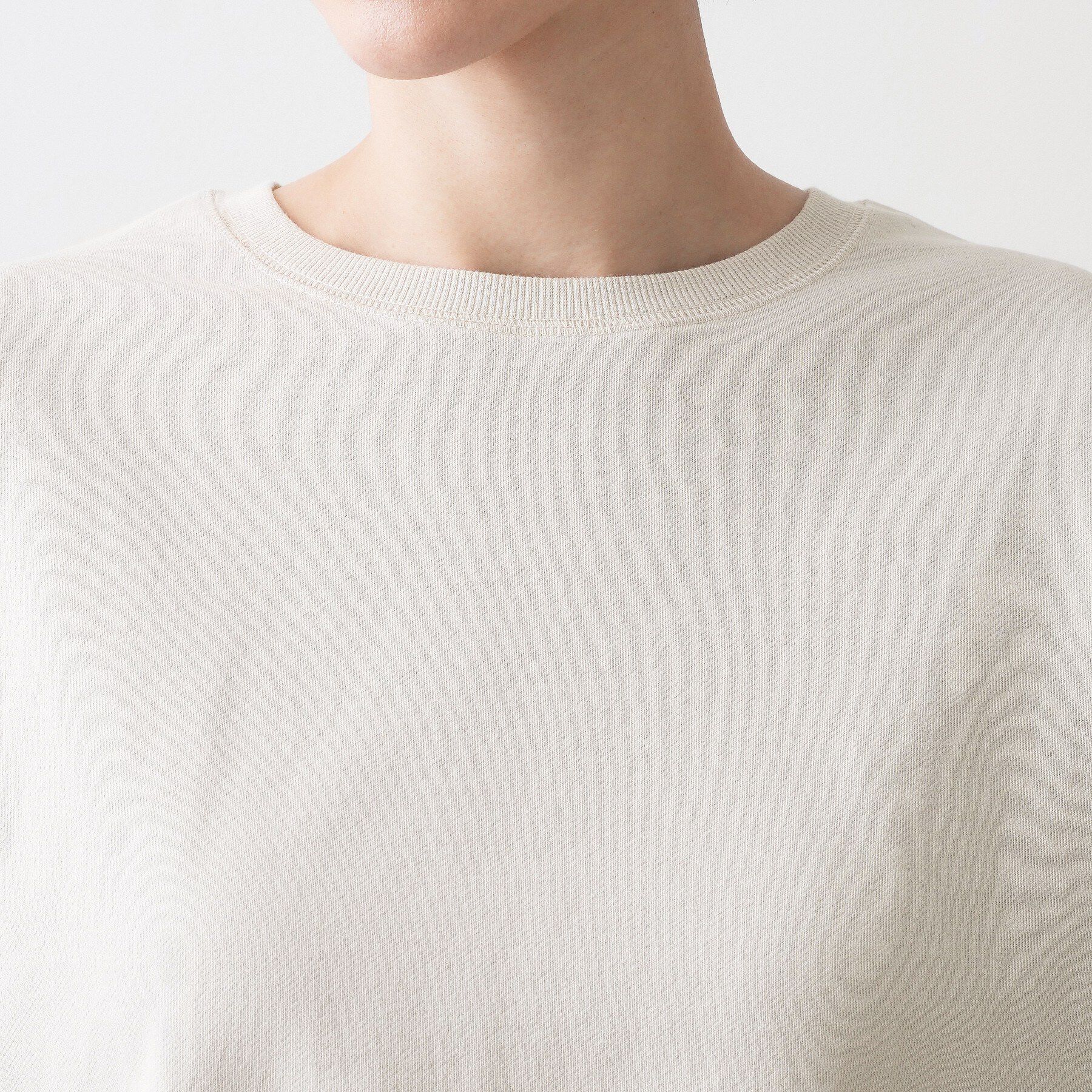 Dessin「【360度可愛い・洗える】バックヘンリーカットソー5分袖」|Tシャツ・カットソー|