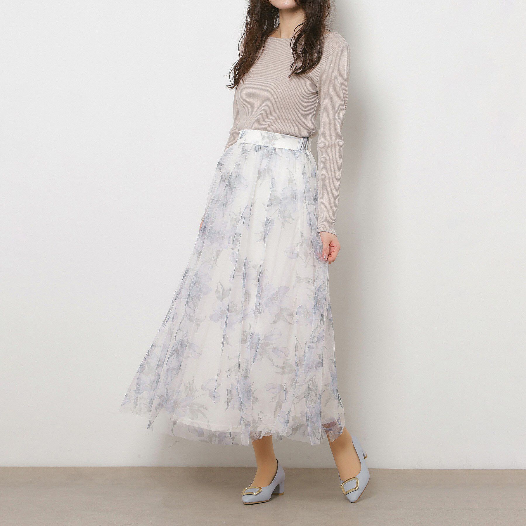 ESPERANZA「スクエアバックルパンプス」|パンプス|