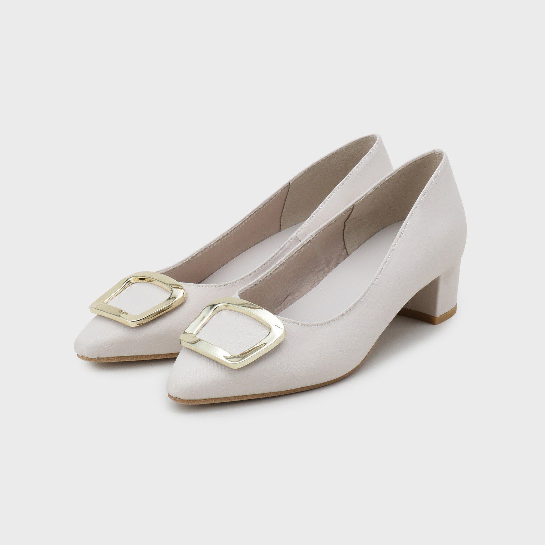 ESPERANZA「スクエアバックルパンプス」|パンプス|