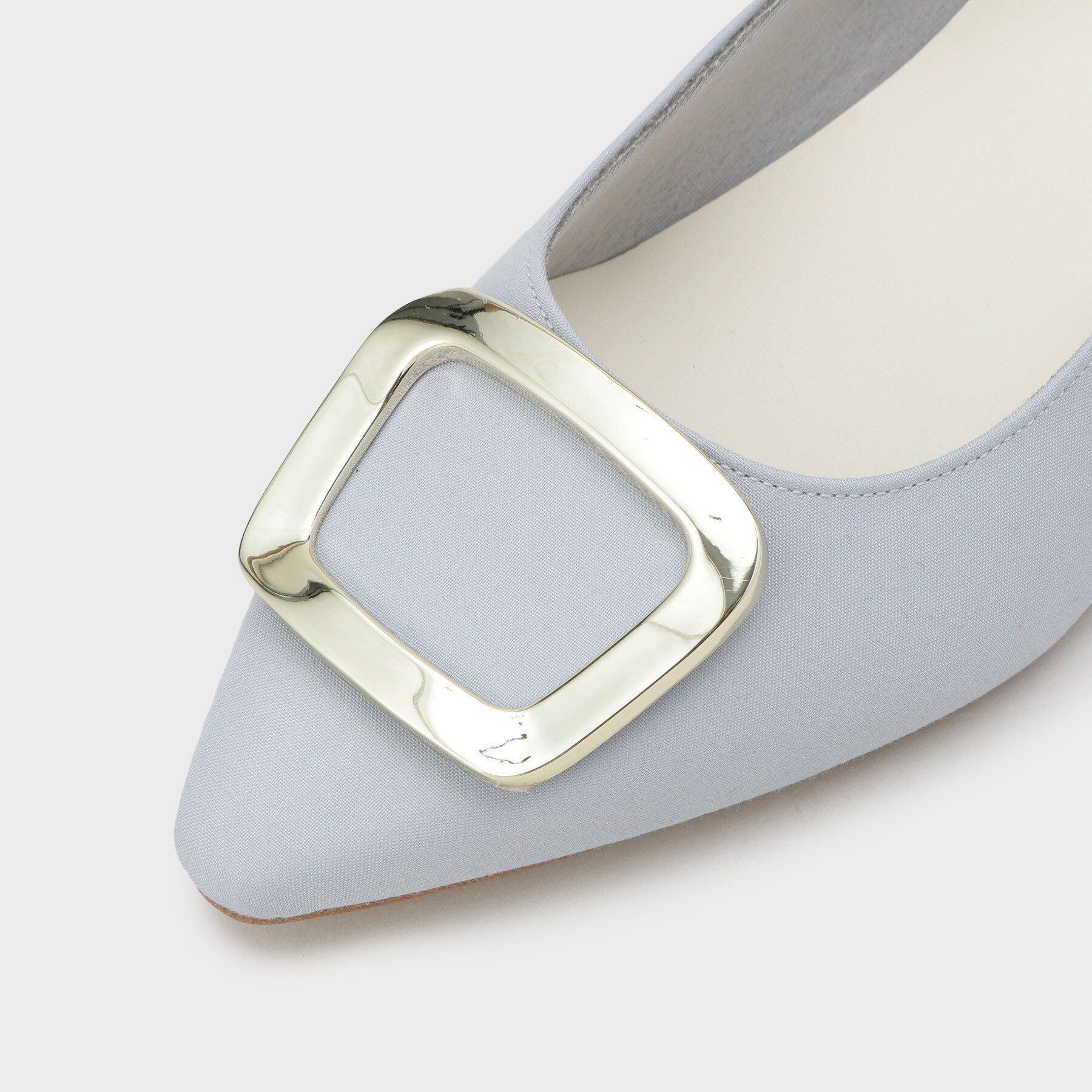 ESPERANZA「スクエアバックルパンプス」|パンプス|