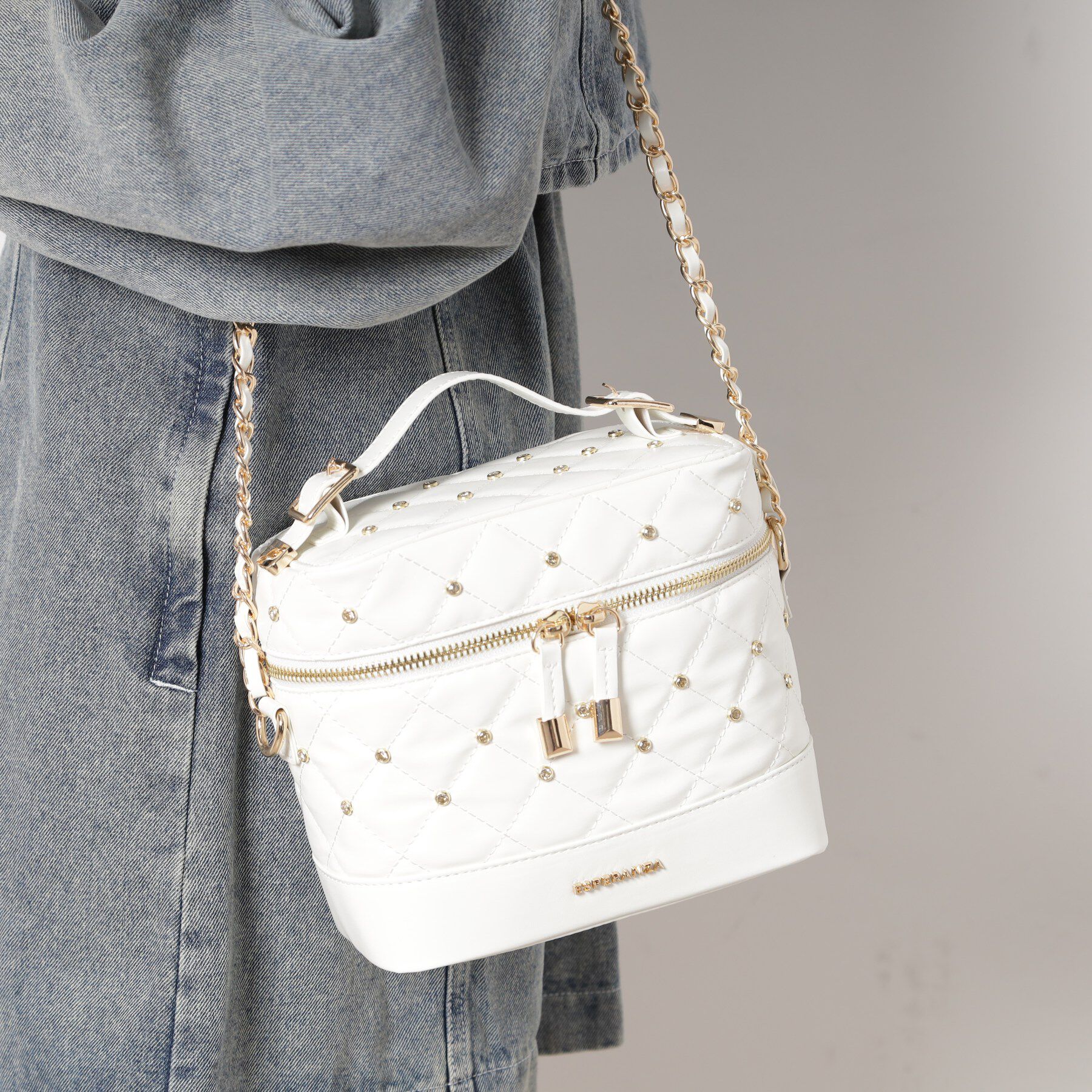 ESPERANZA「ビジューバニティバッグ」|ショルダー・メッセンジャー|