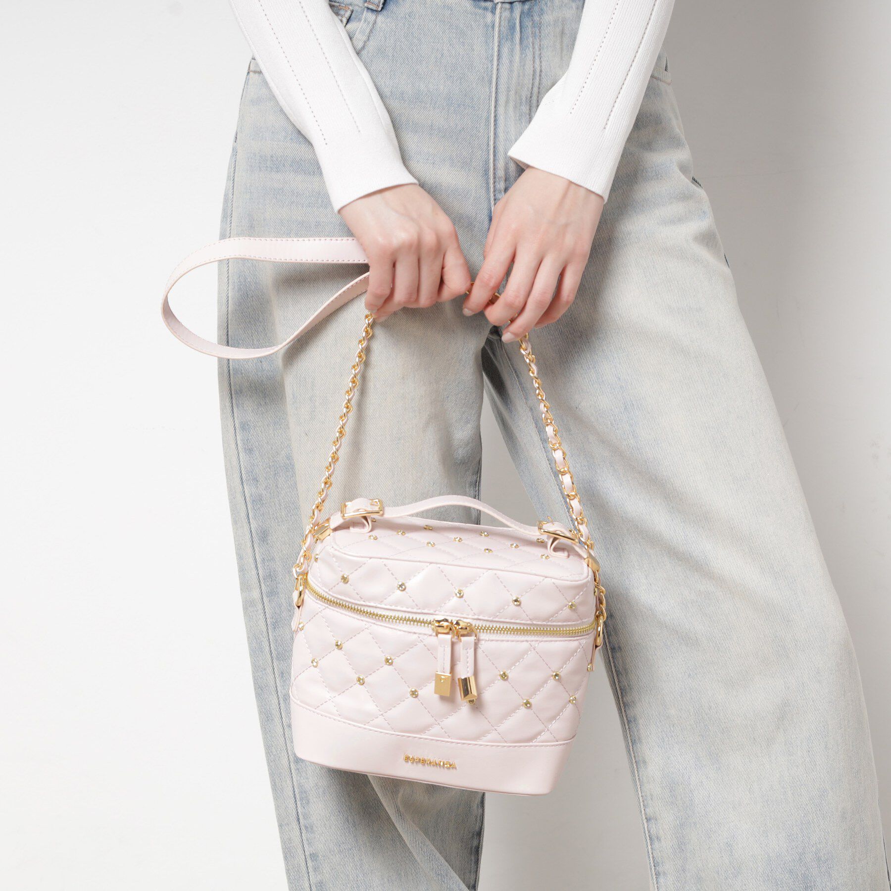 ESPERANZA「ビジューバニティバッグ」|ショルダー・メッセンジャー|