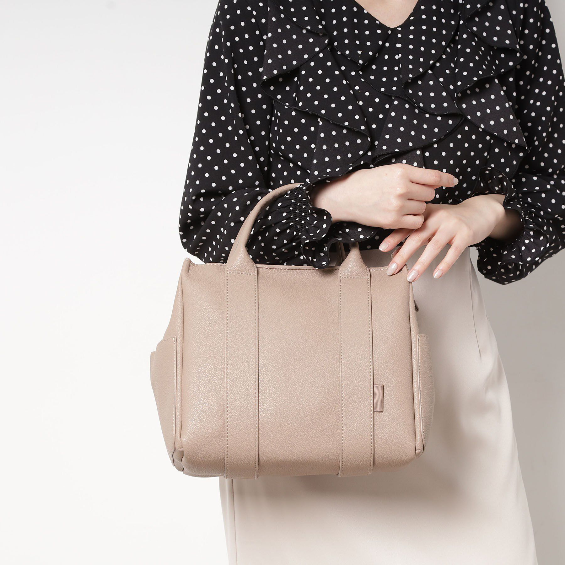 ESPERANZA「6ポケットパーテーション2WAYトート」|トートバッグ|オーク(734)