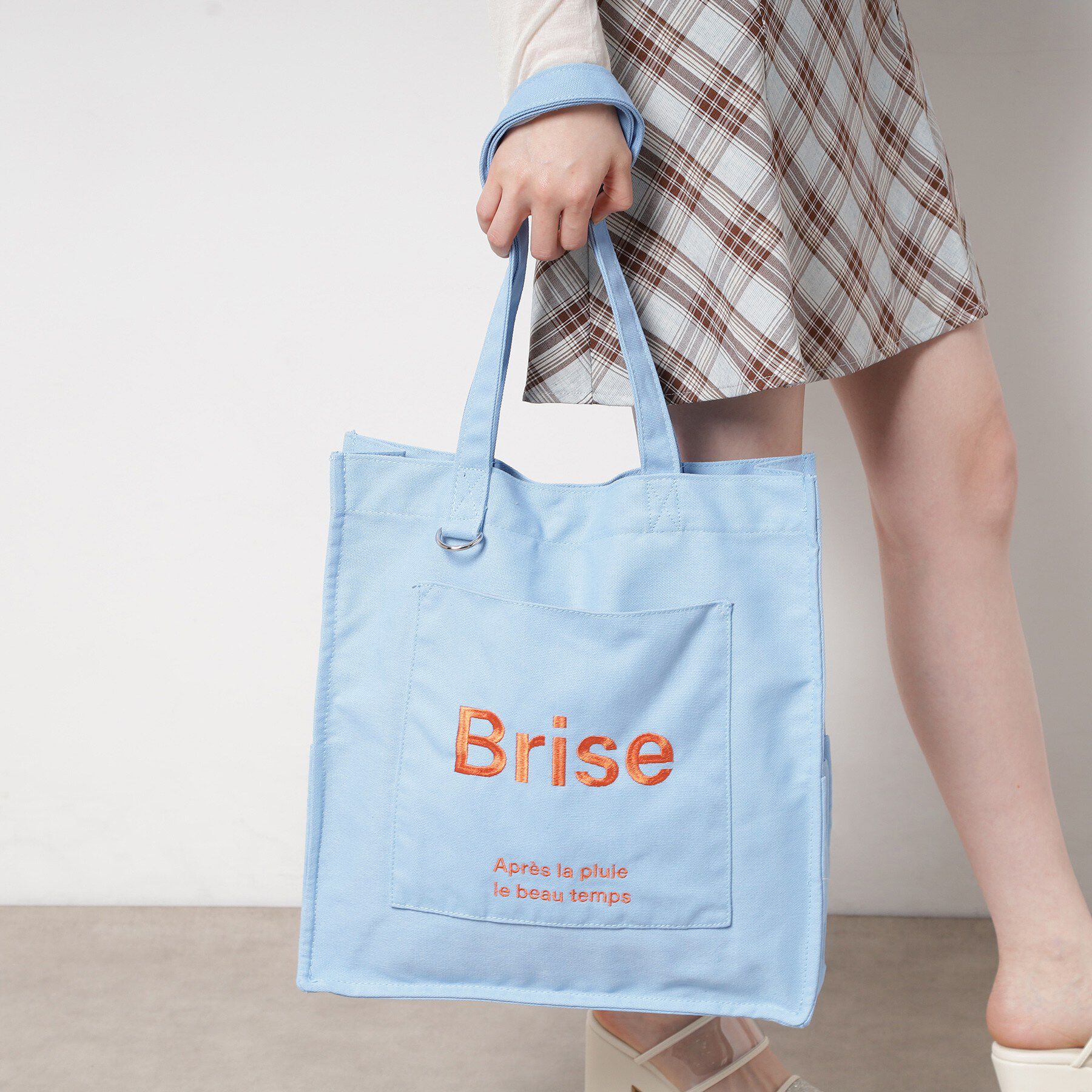 Ober Tashe「ポケットスクエアロゴトート」|トートバッグ|