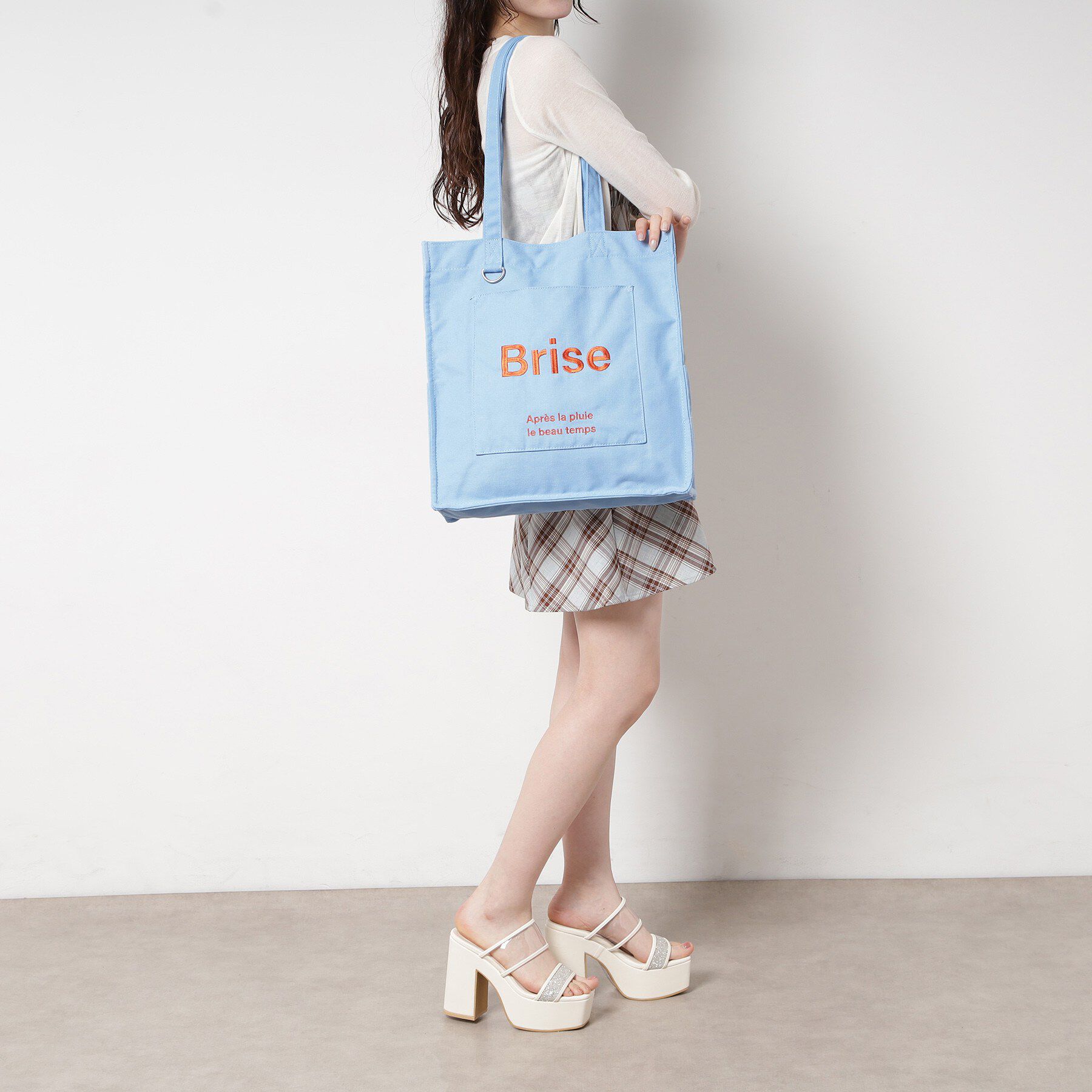 Ober Tashe「ポケットスクエアロゴトート」|トートバッグ|