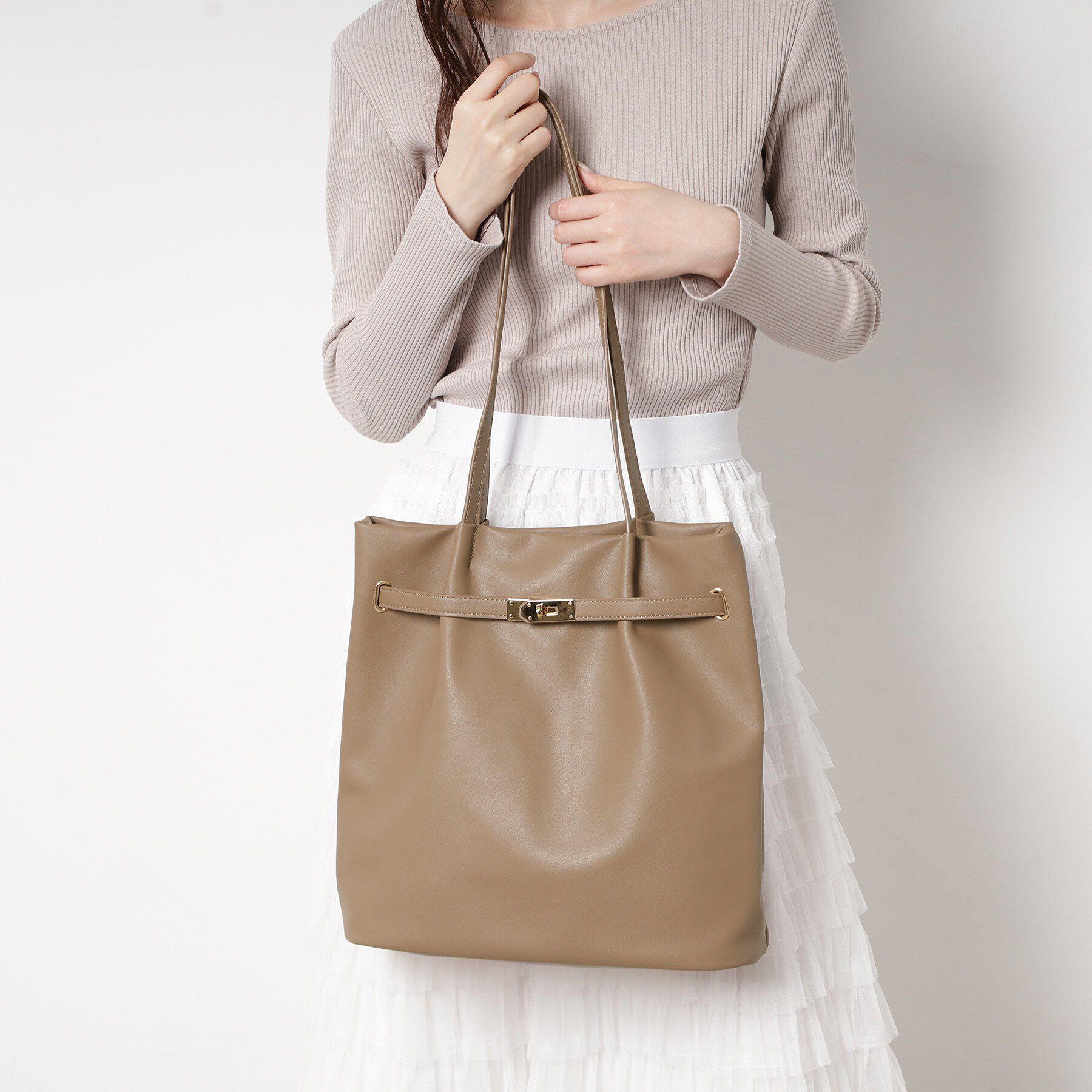 Ober Tashe「フロントベルトトート」|トートバッグ|