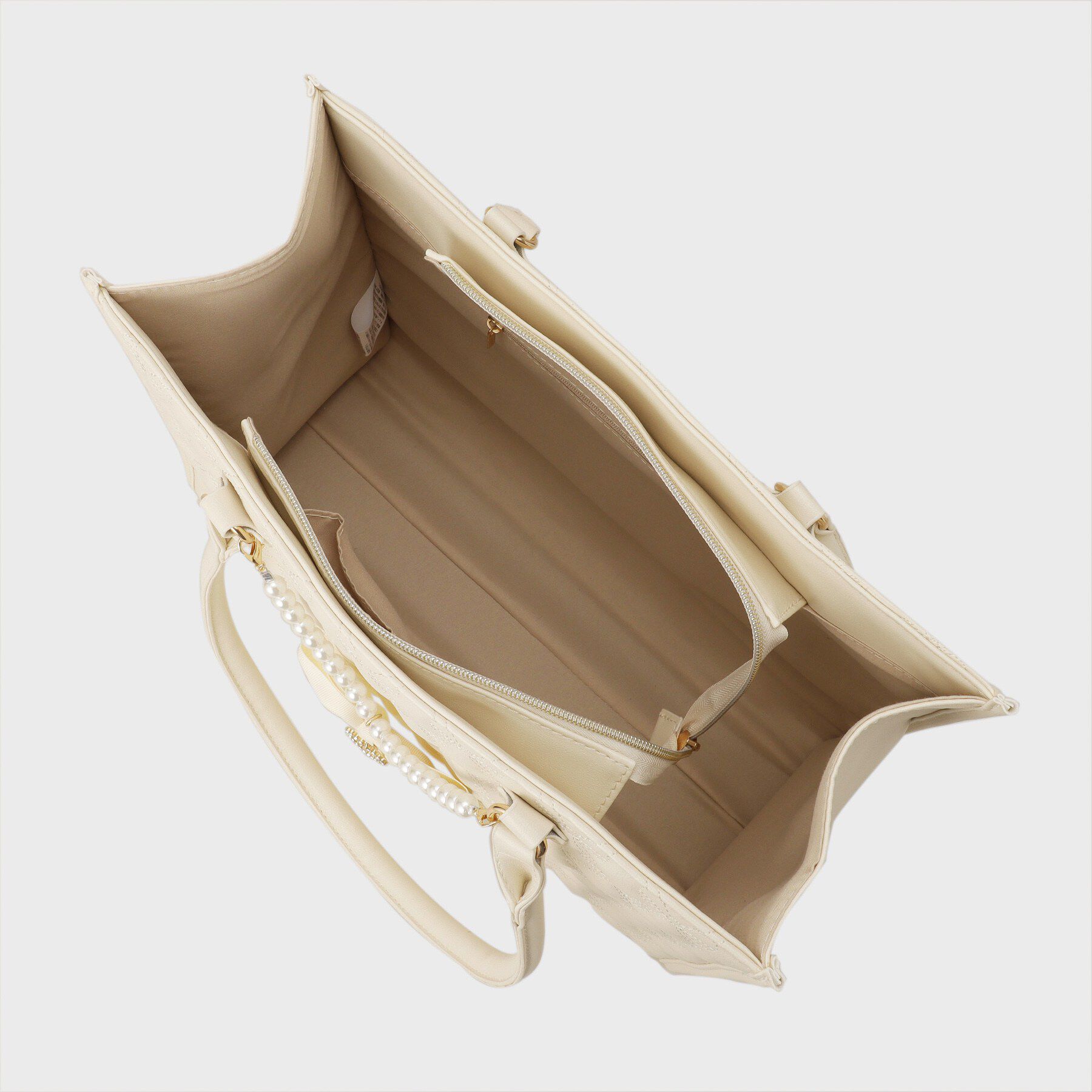 Ober Tashe「リボンキルティングトート」|トートバッグ|