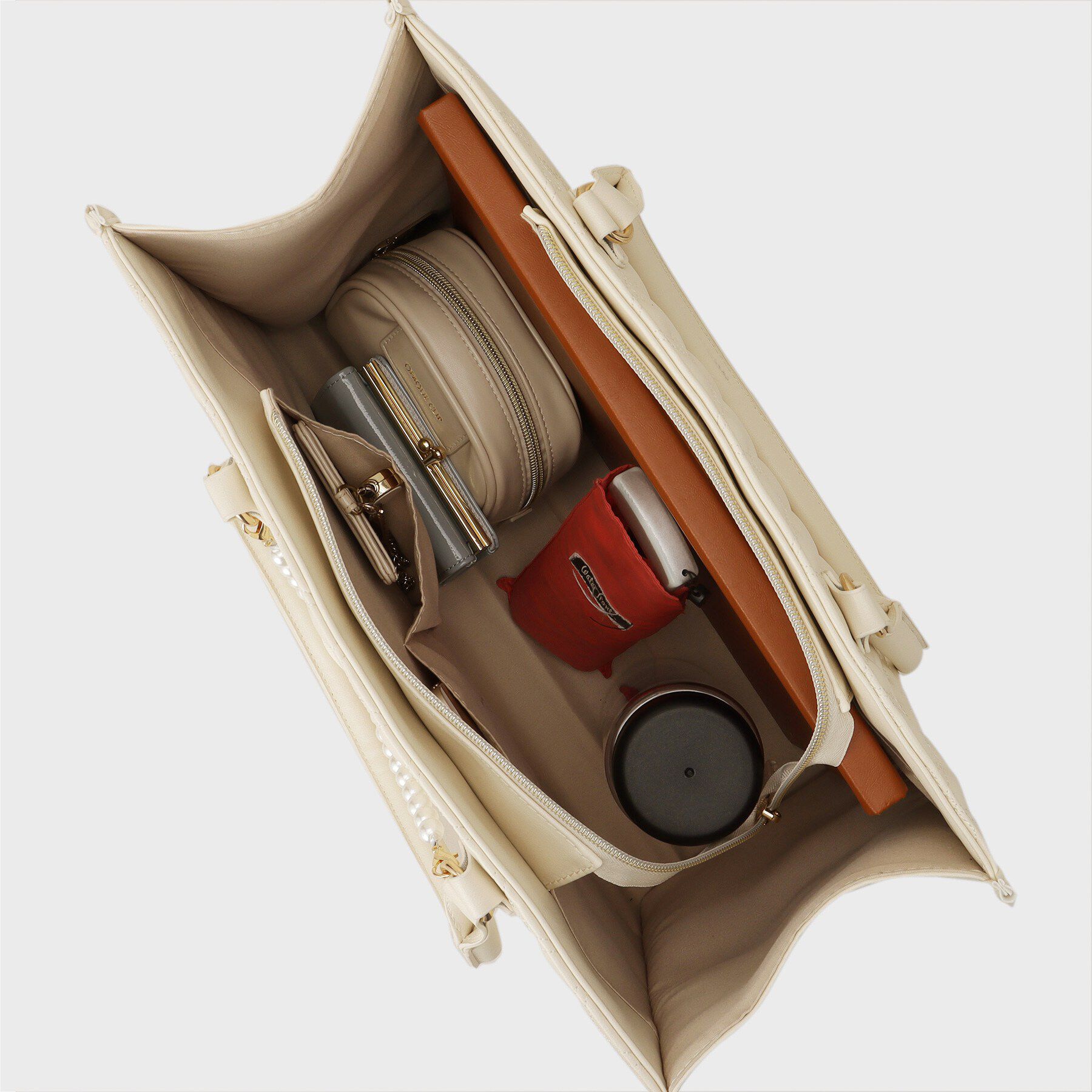 Ober Tashe「リボンキルティングトート」|トートバッグ|