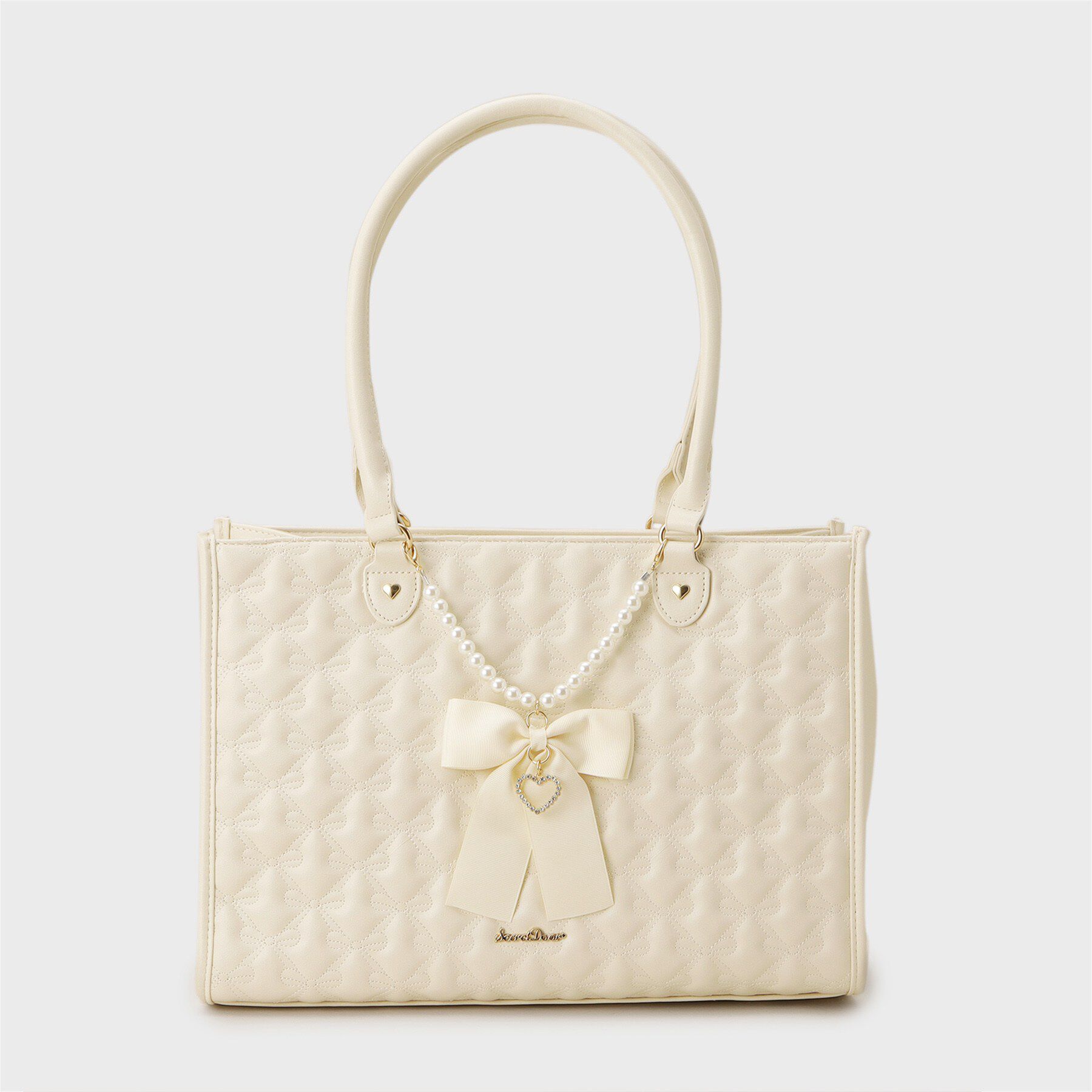 Ober Tashe「リボンキルティングトート」|トートバッグ|