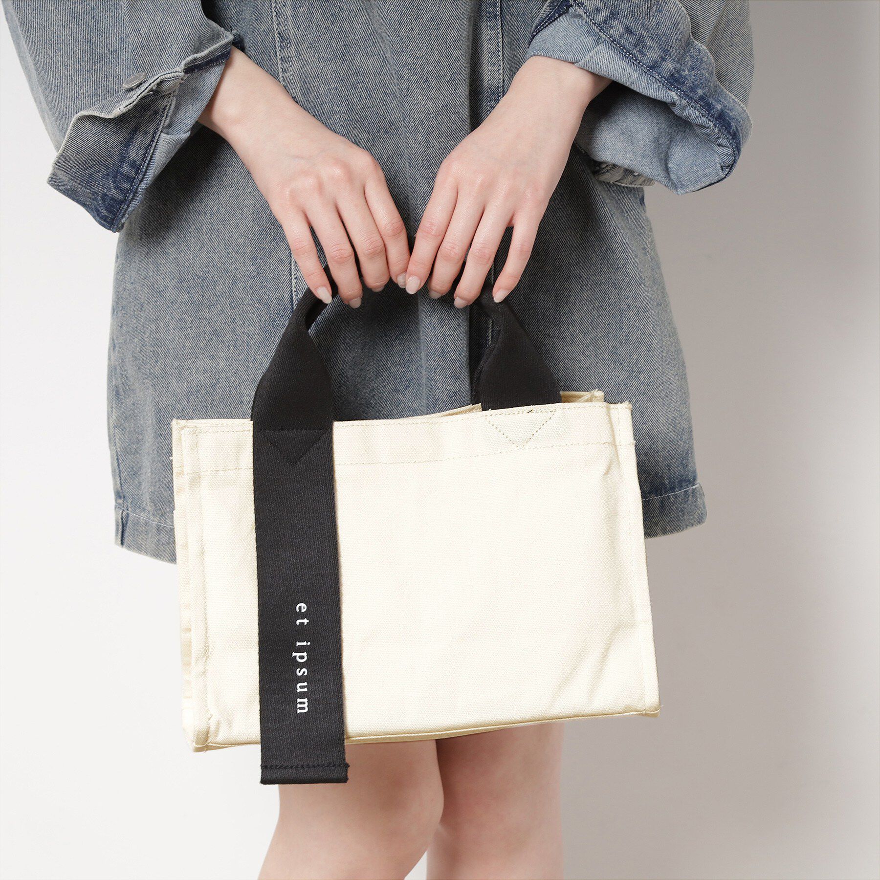 Ober Tashe「フロントテープベルトトート」|トートバッグ|