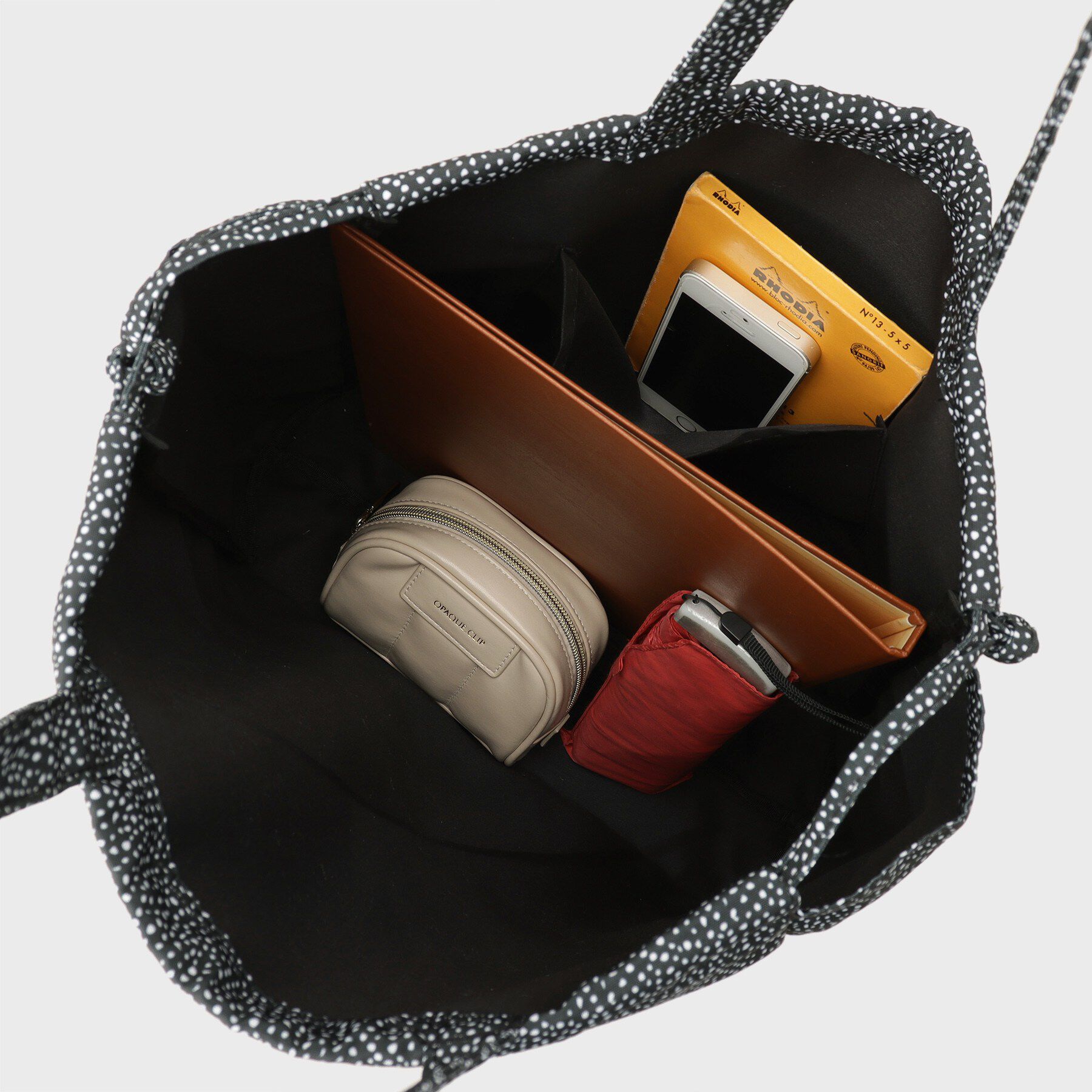 Ober Tashe「シャーリングプリントトート」|トートバッグ|