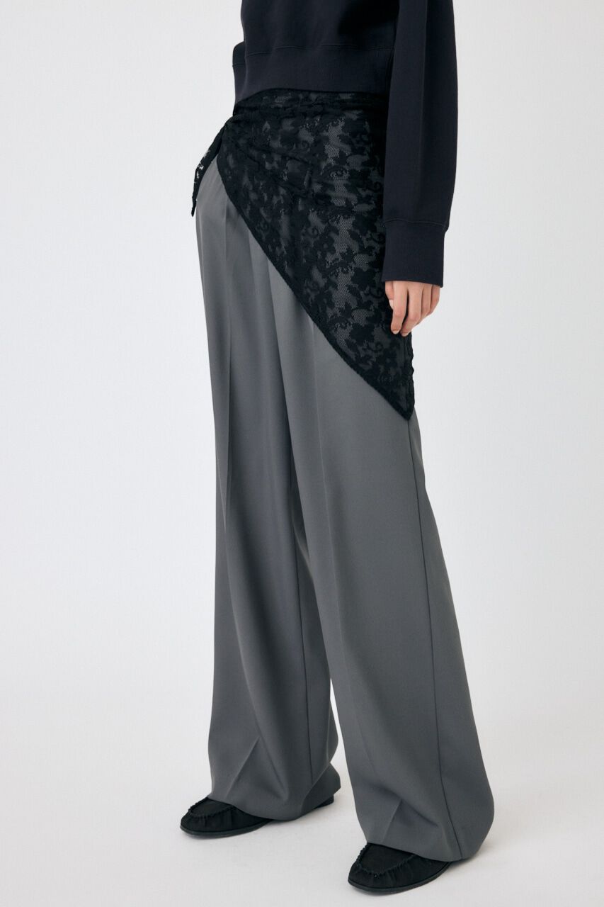 MOUSSY「LACE SCARF トラウザーズ」|その他|