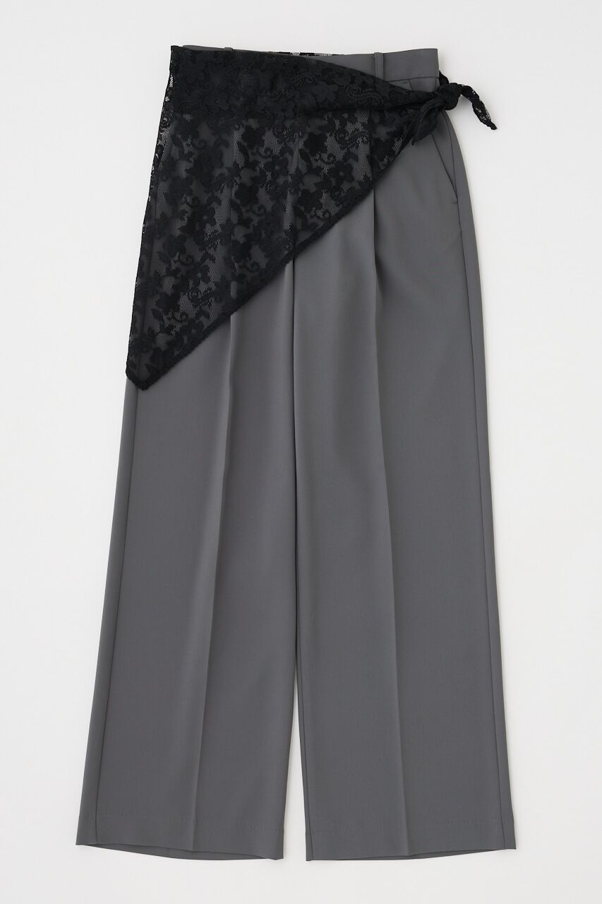 MOUSSY「LACE SCARF トラウザーズ」|その他|